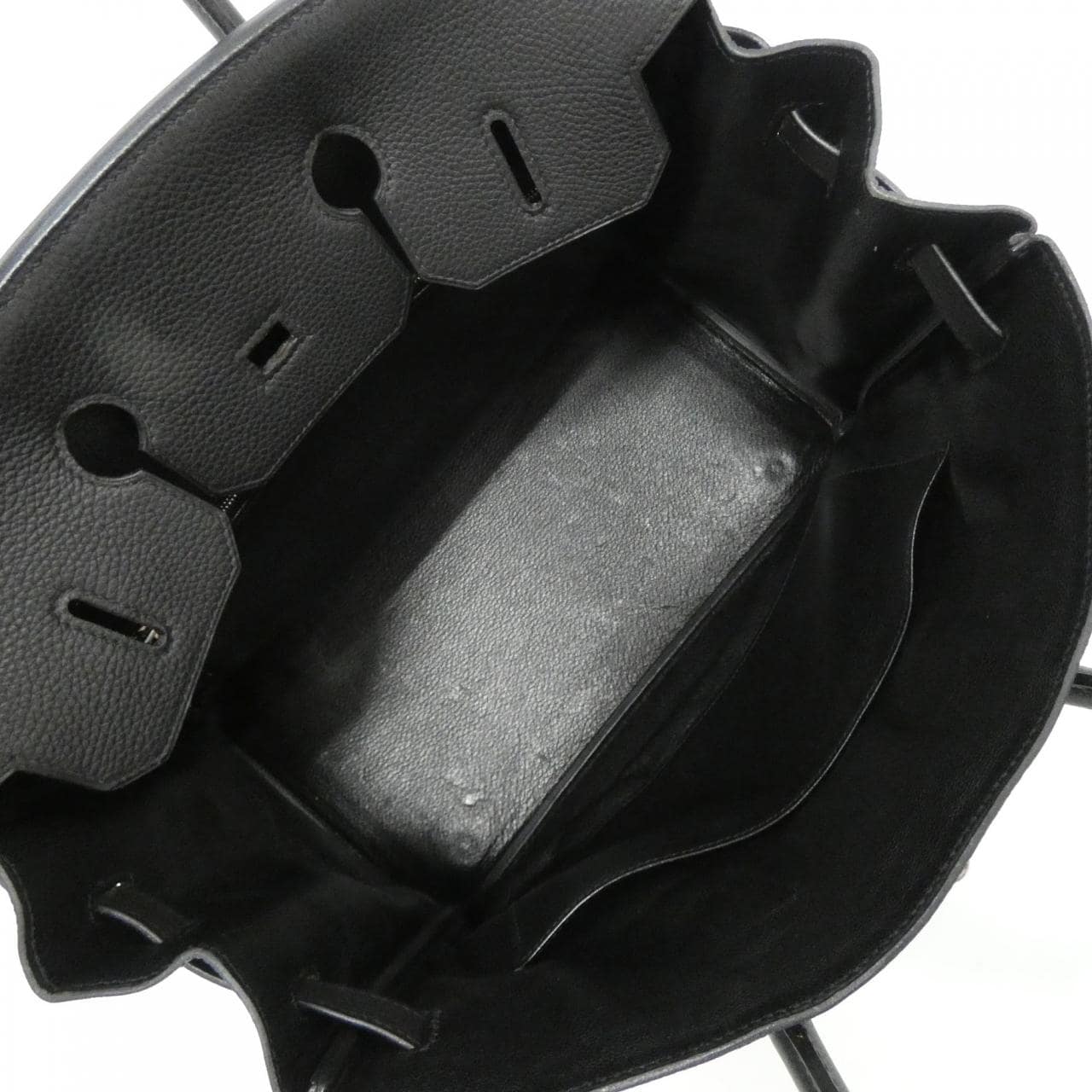 HERMES HERMÈS Birkin 027767CK Bag Togo Black Togo Leather - Thumbnail 10