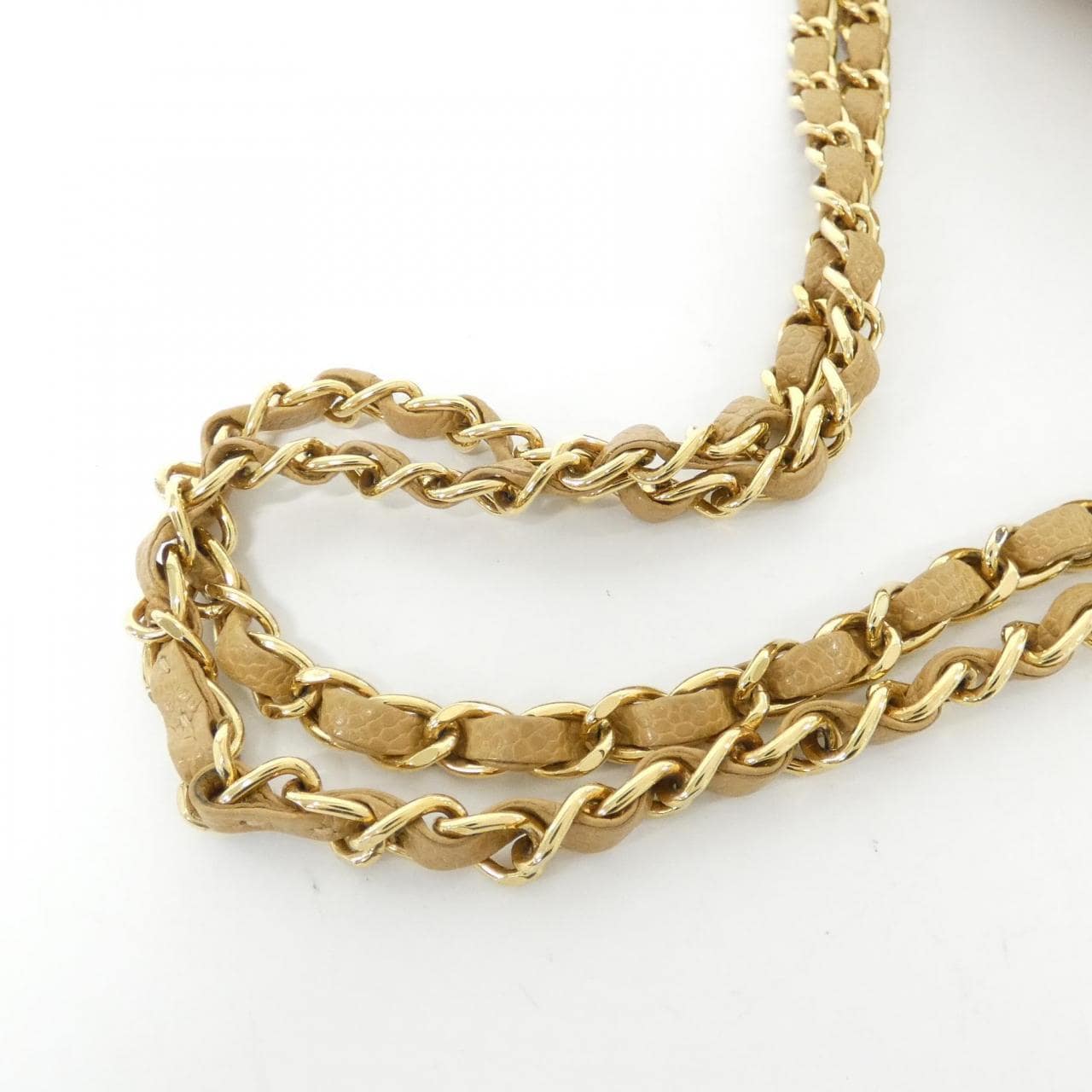 CHANEL Matelasse 1112 Shoulder Grained Calfskin Beige Grained Calfskin - Thumbnail 5