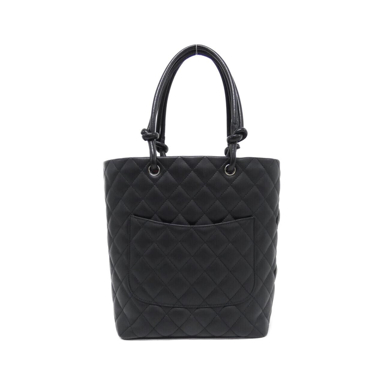 CHANEL Cambon 25167 Handbag Black Rank A - Thumbnail 2