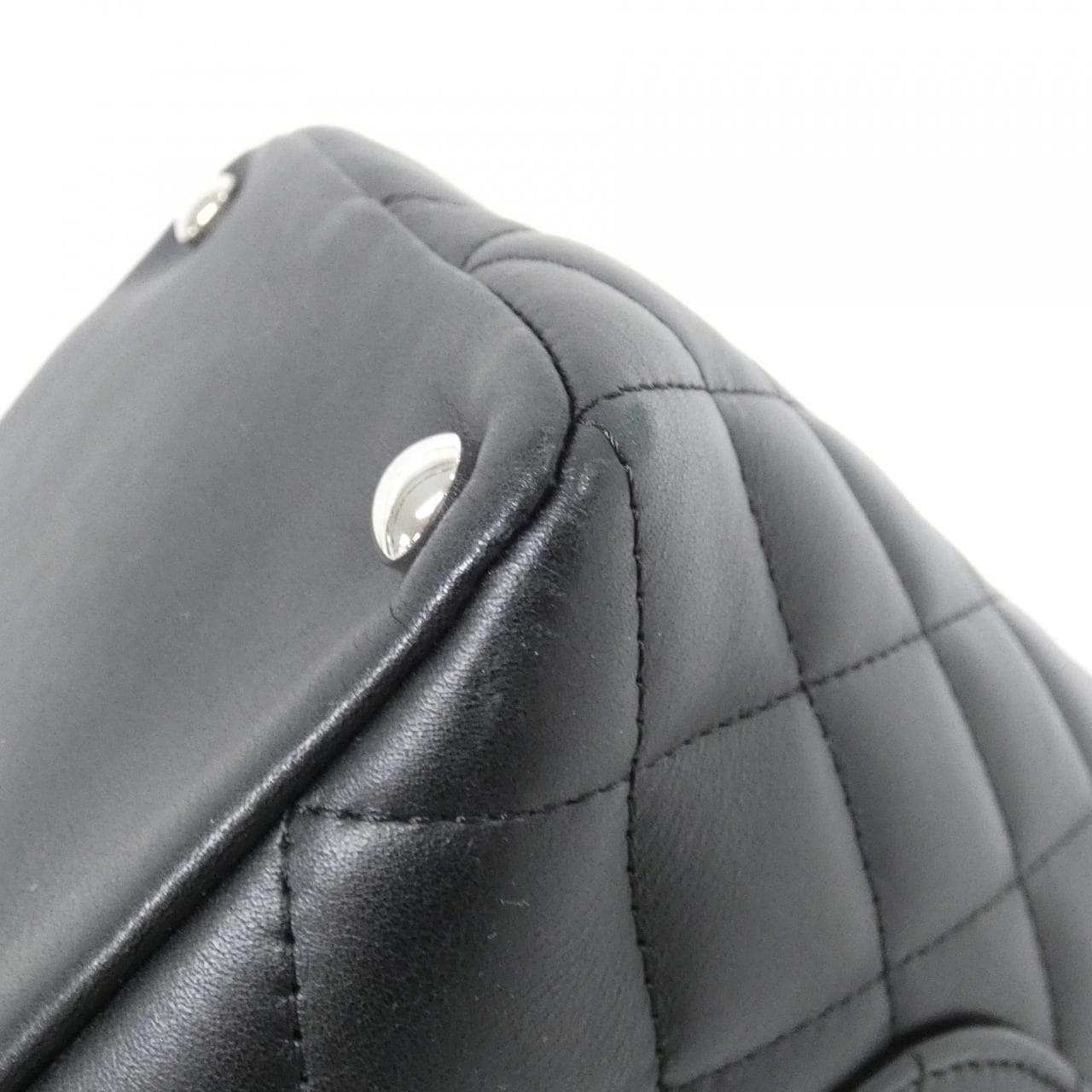 CHANEL Cambon 25167 Handbag Black Rank A - Thumbnail 4