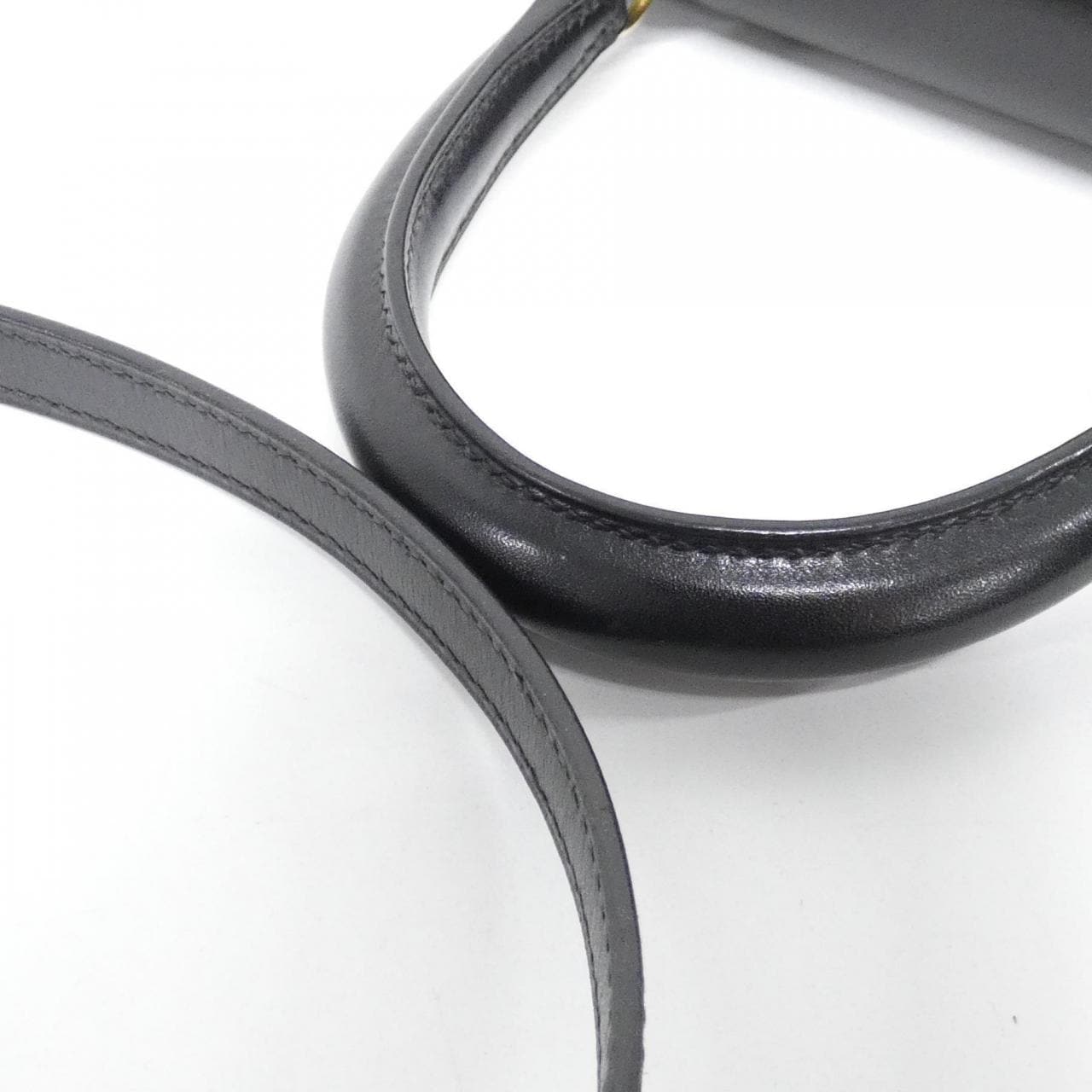 HERMES HERMÈS Kelly 011750CC Bag Box Calf 黑色 Box 皮 - 縮圖 5