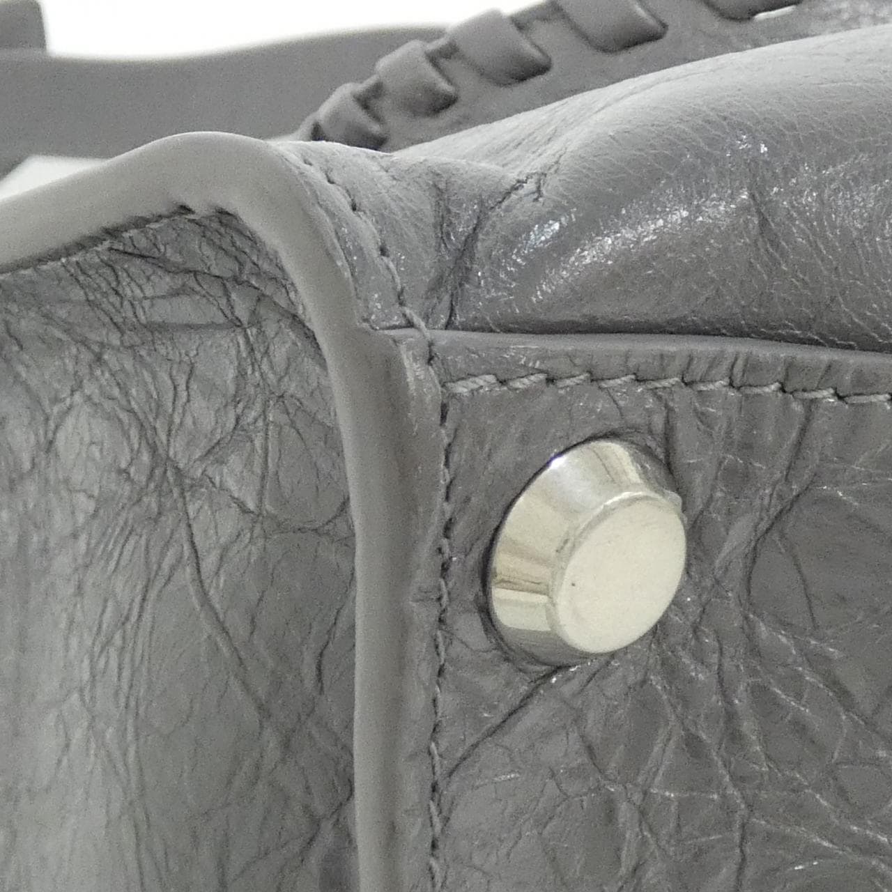 BALENCIAGA Neo Classic 702502 210B0 Bag Lambskin Black Lambskin - Thumbnail 3