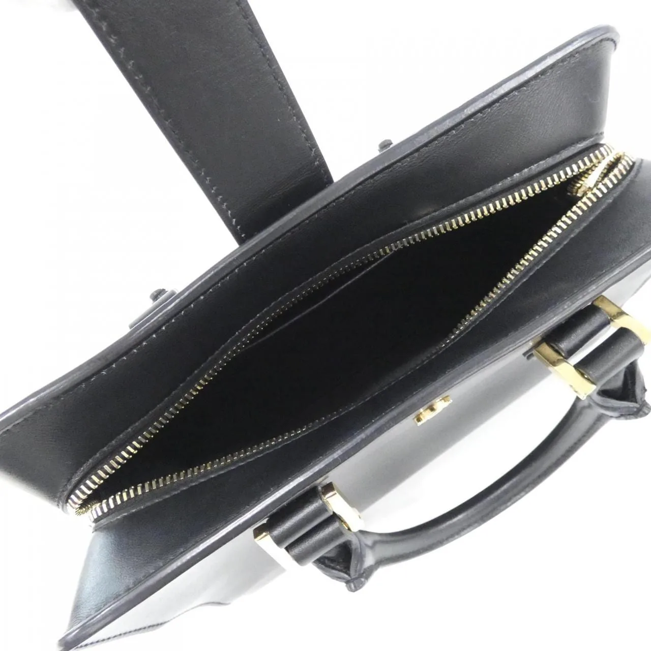 SAINT LAURENT Cabas 568853 DV70O Handbag Monogram Black Monogram Rank A - Thumbnail 6