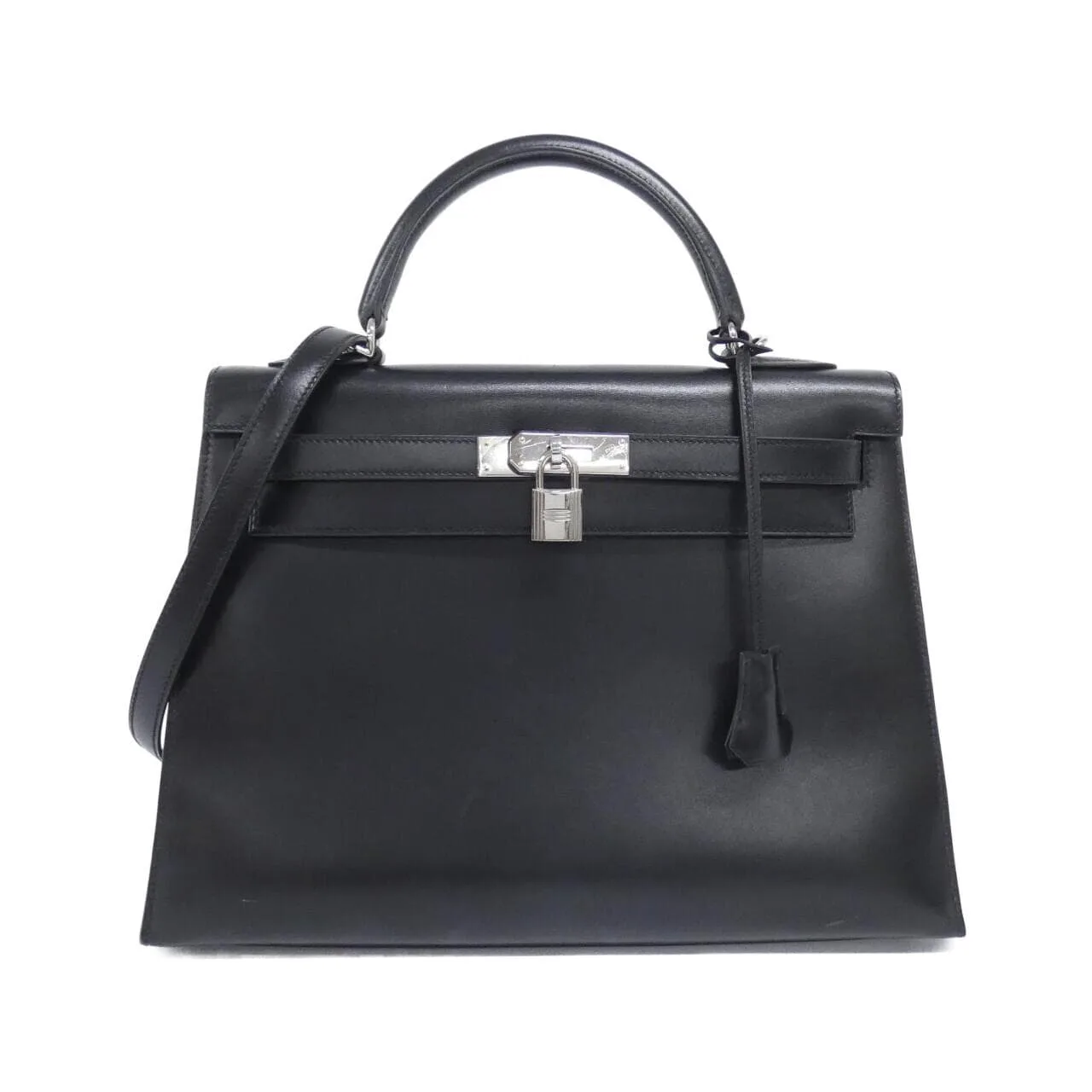HERMES Kelly 020069CK Handbag Box Calf
