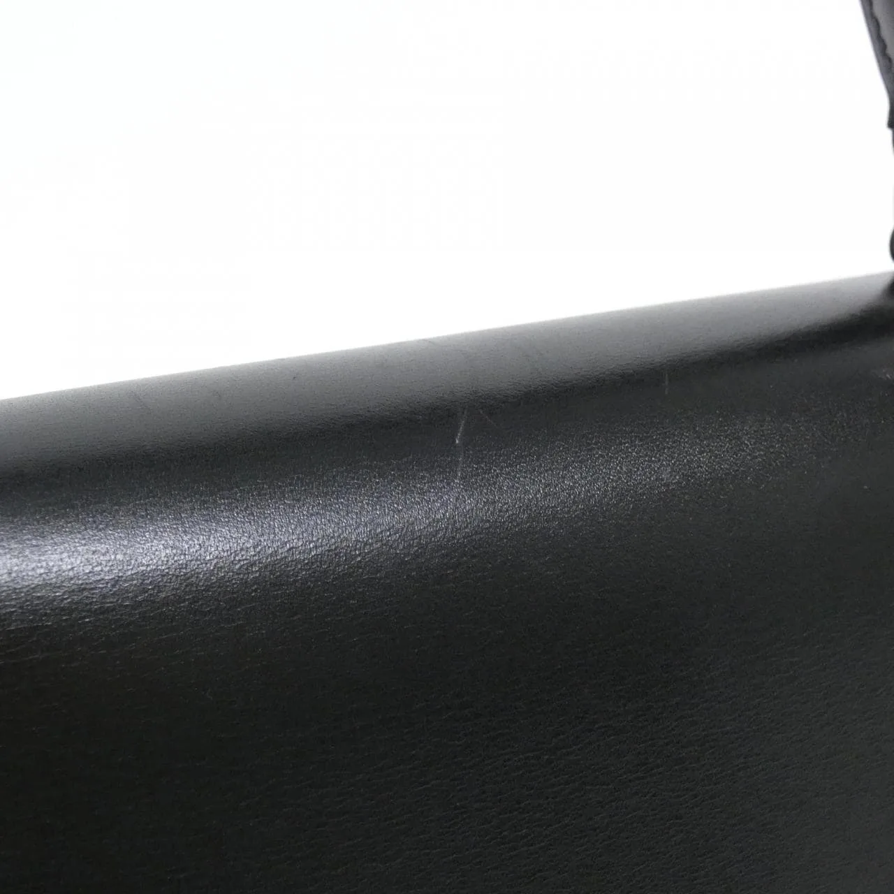 HERMES Kelly 020069CK Handbag Box Calf 黑色 Box 皮 中古品A - 縮圖 4