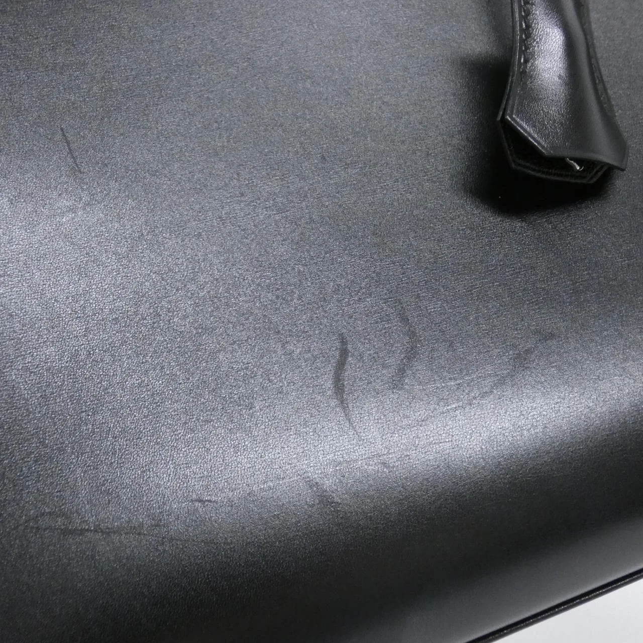 HERMES Kelly 020069CK Handbag Box Calf 黑色 Box 皮 中古品A - 縮圖 6