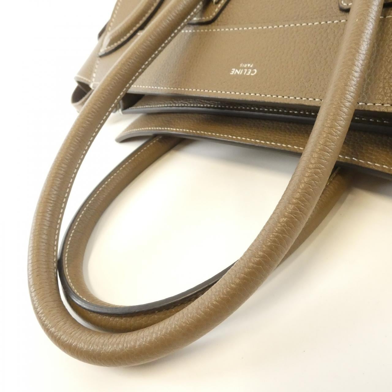 CELINE Luggage 189793DRU Bag 黑色 中古品A - 縮圖 6