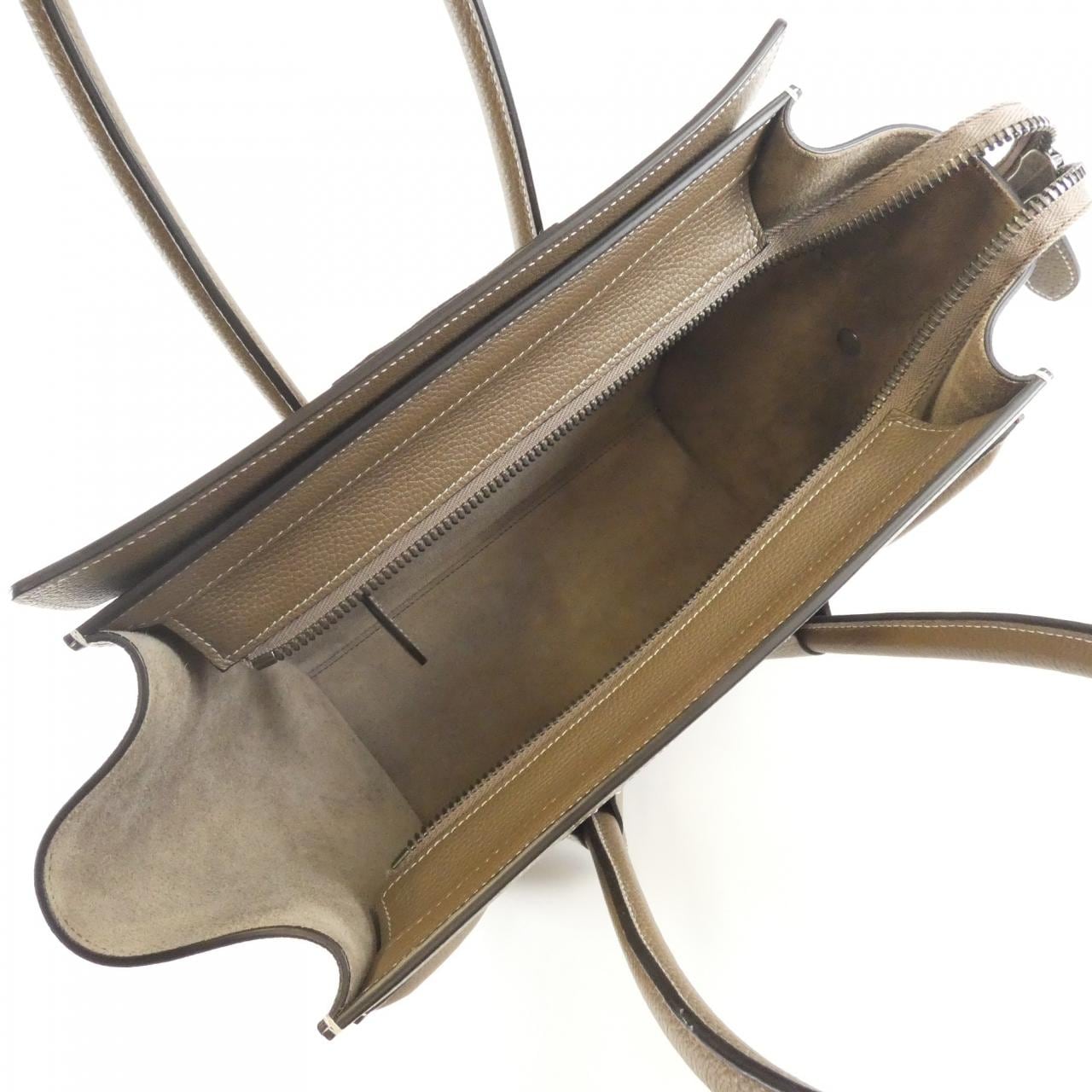 CELINE Luggage 189793DRU Bag 黑色 中古品A - 縮圖 8