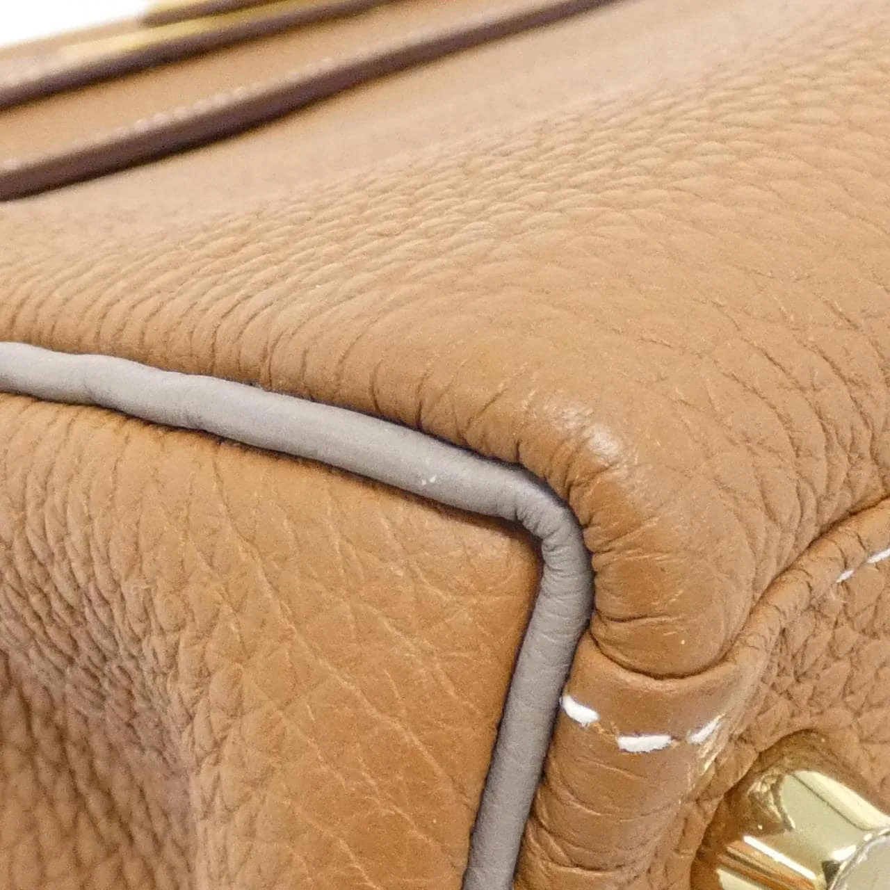 HERMES Handbag Togo Gold Togo Leather - Thumbnail 3