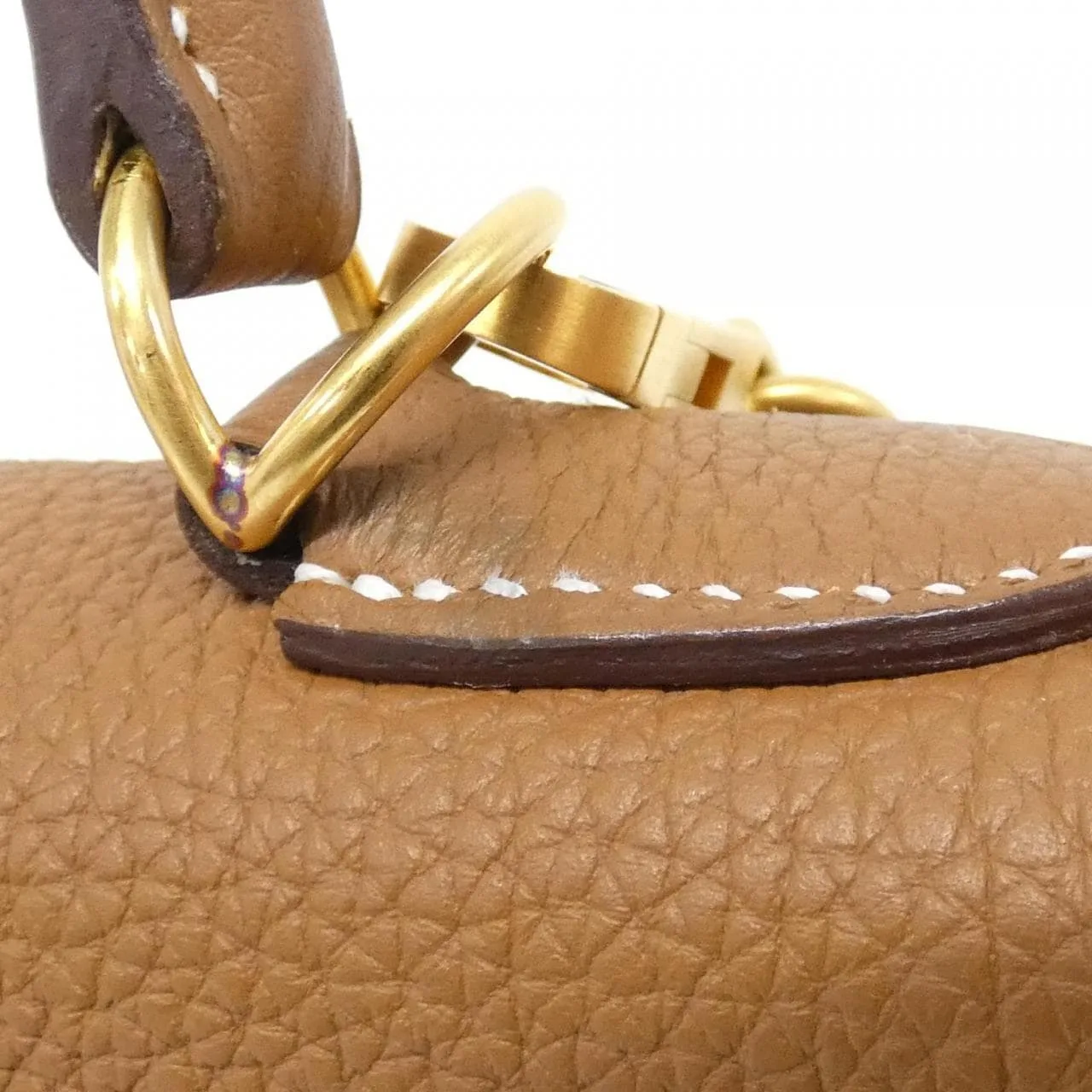 HERMES Handbag Togo Gold Togo Leather - Thumbnail 5