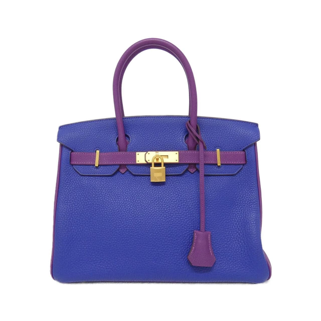 HERMES HERMÈS Birkin Bag Togo Blue