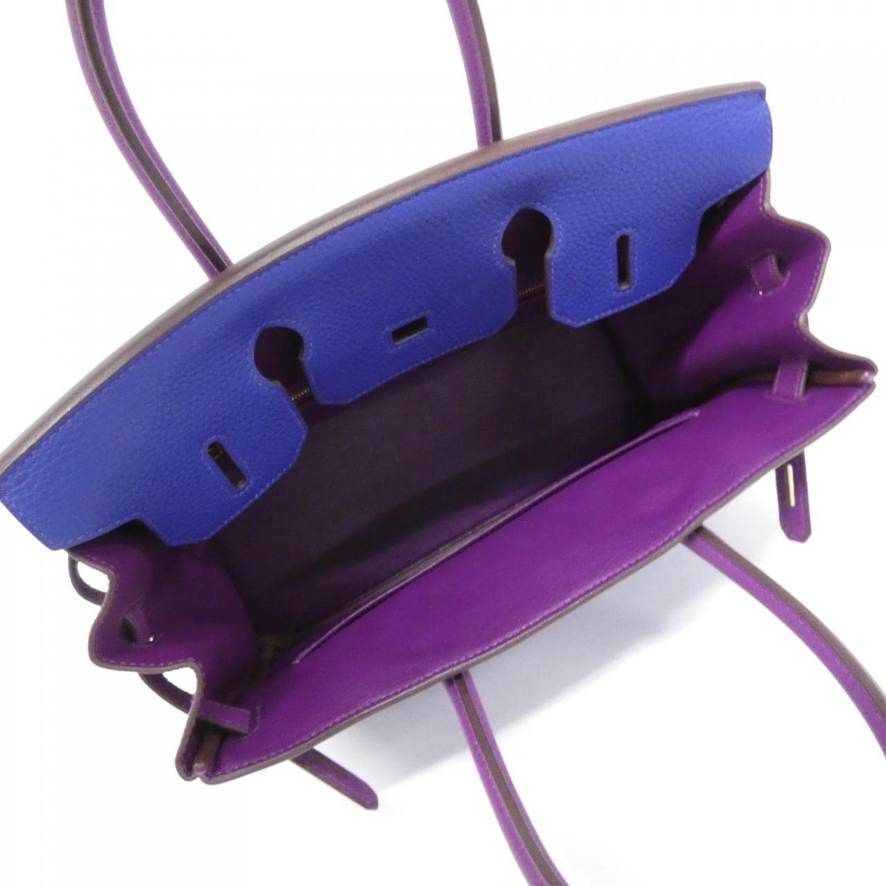 HERMES HERMÈS Birkin Bag Togo 藍色 Togo 牛皮 中古品A - 縮圖 6