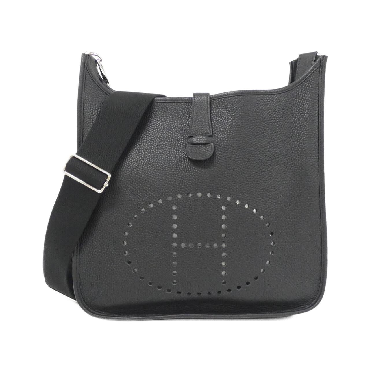HERMES HERMÈS Evelyne 056275CK Shoulder Bag Clemence Black