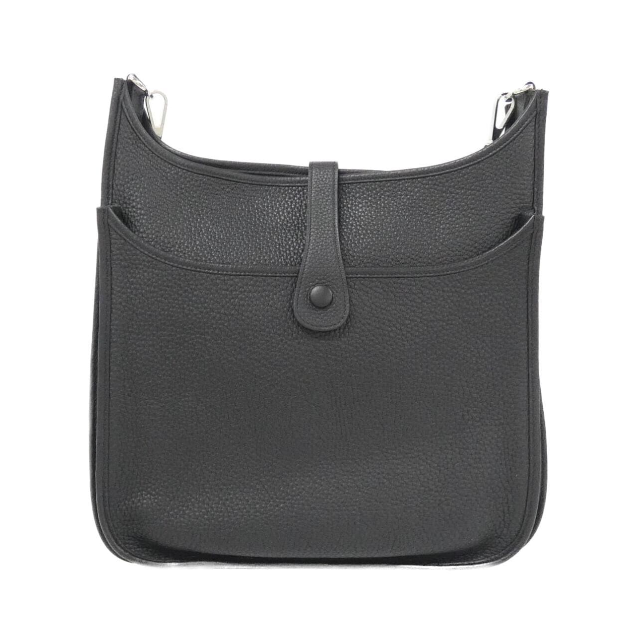 HERMES HERMÈS Evelyne 056275CK Shoulder Bag Clemence 黑色 Clemence 皮 中古品A - 縮圖 2