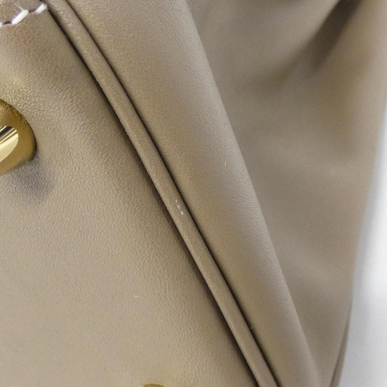 HERMES HERMÈS Kelly 047654CC Bag Swift Etoupe Swift 皮 - 縮圖 3