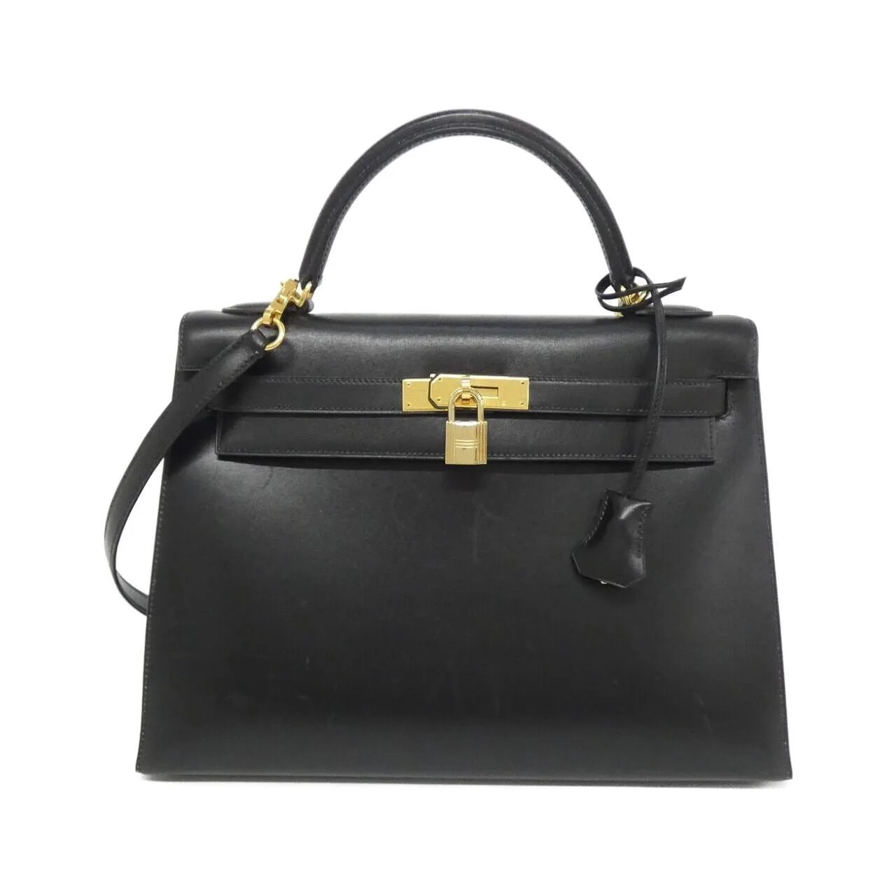 HERMES 001858CC Handbag Box Calf
