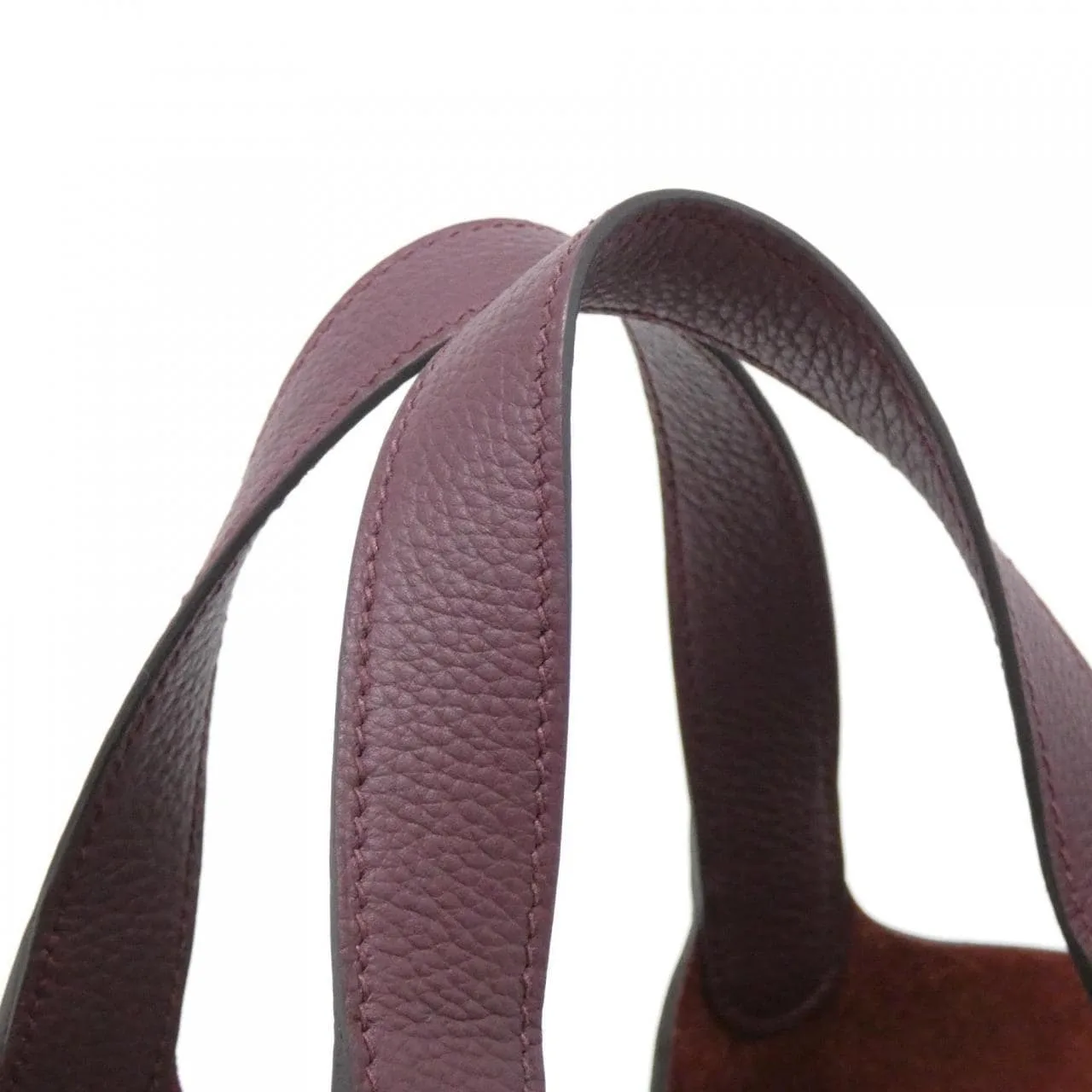 HERMES 073597CC Handbag Bordeaux - Thumbnail 3