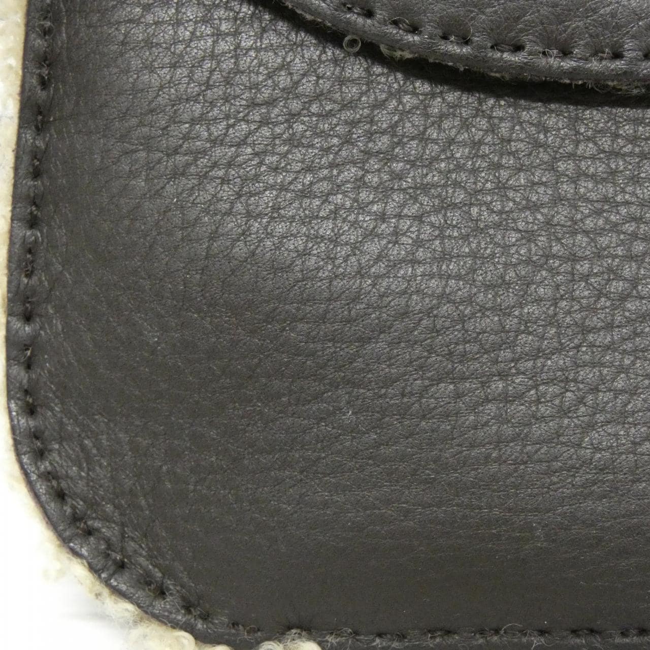 HERMES HERMÈS 049536CK Belt Bag Clemence Black Clemence Leather - Thumbnail 5