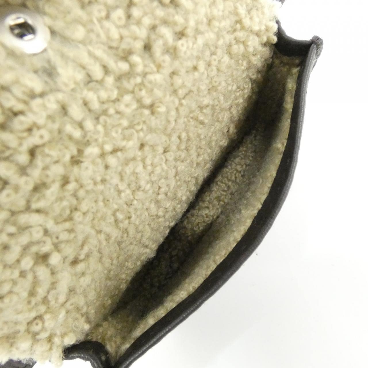 HERMES HERMÈS 049536CK Belt Bag Clemence Black Clemence Leather - Thumbnail 10