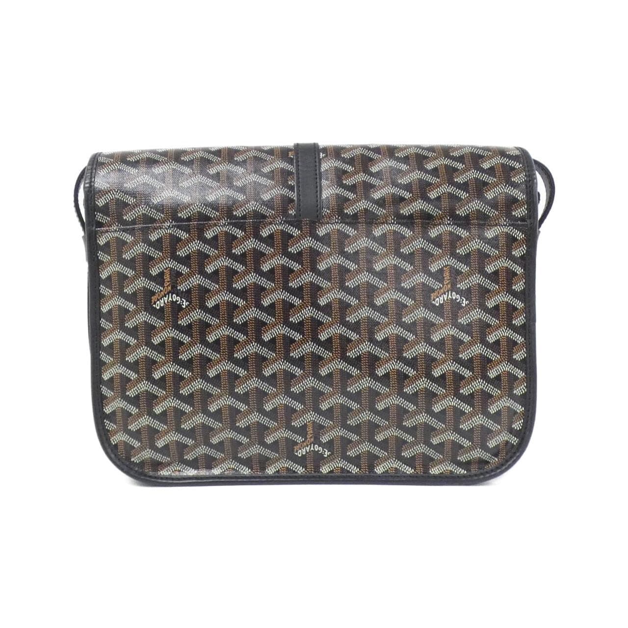 GOYARD Shoulder Bag Canvas 黑色 帆布 中古品A - 縮圖 2