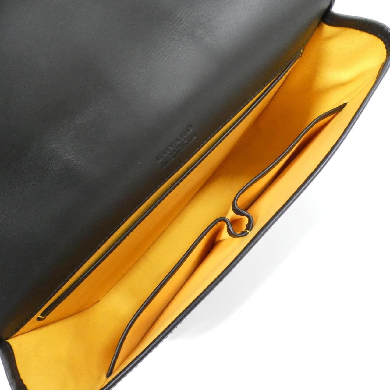 GOYARD Shoulder Bag Canvas 黑色 帆布 中古品A - 縮圖 9