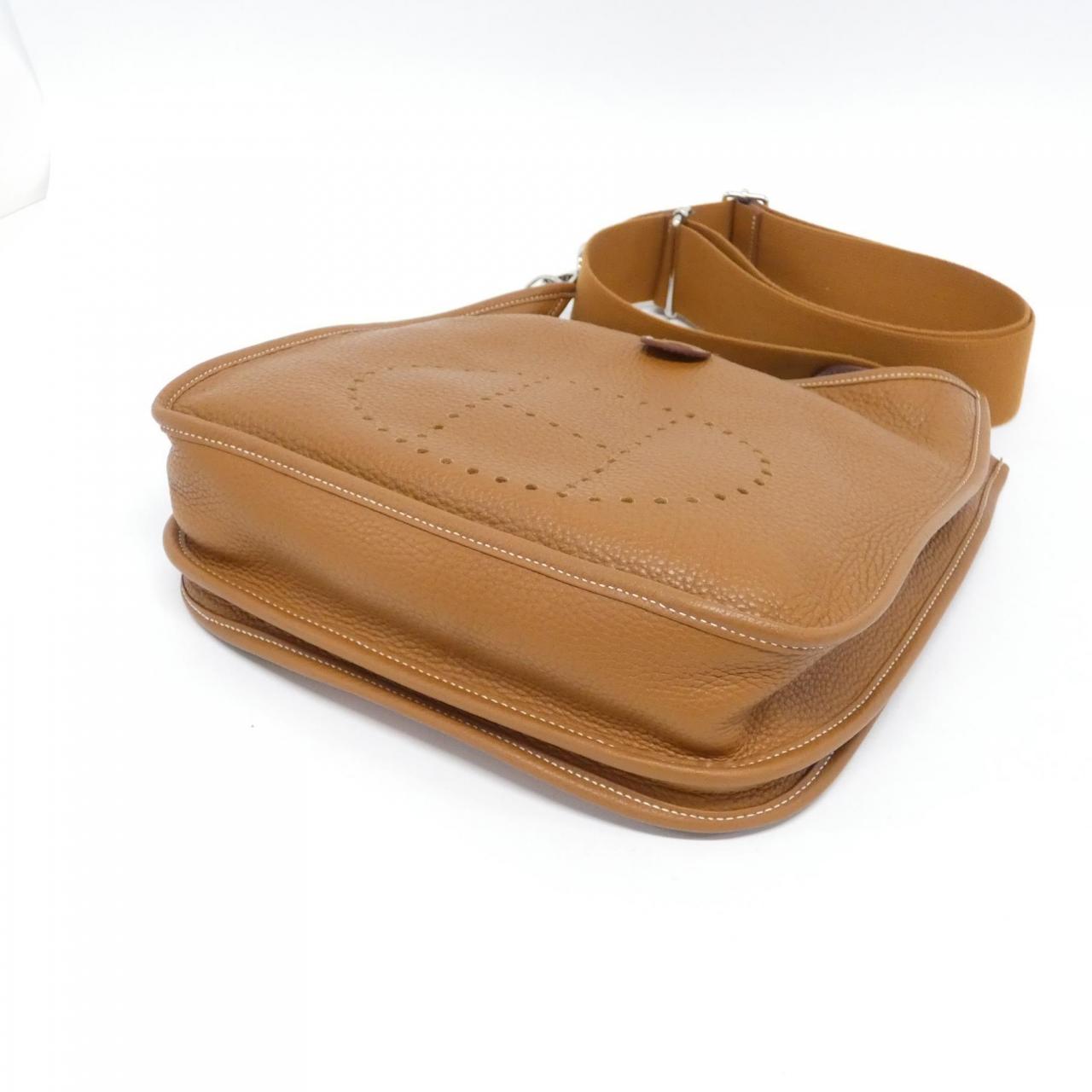 HERMES HERMÈS Evelyne 056277CK Shoulder Bag Clemence 金色 Clemence 皮 中古品A - 縮圖 3