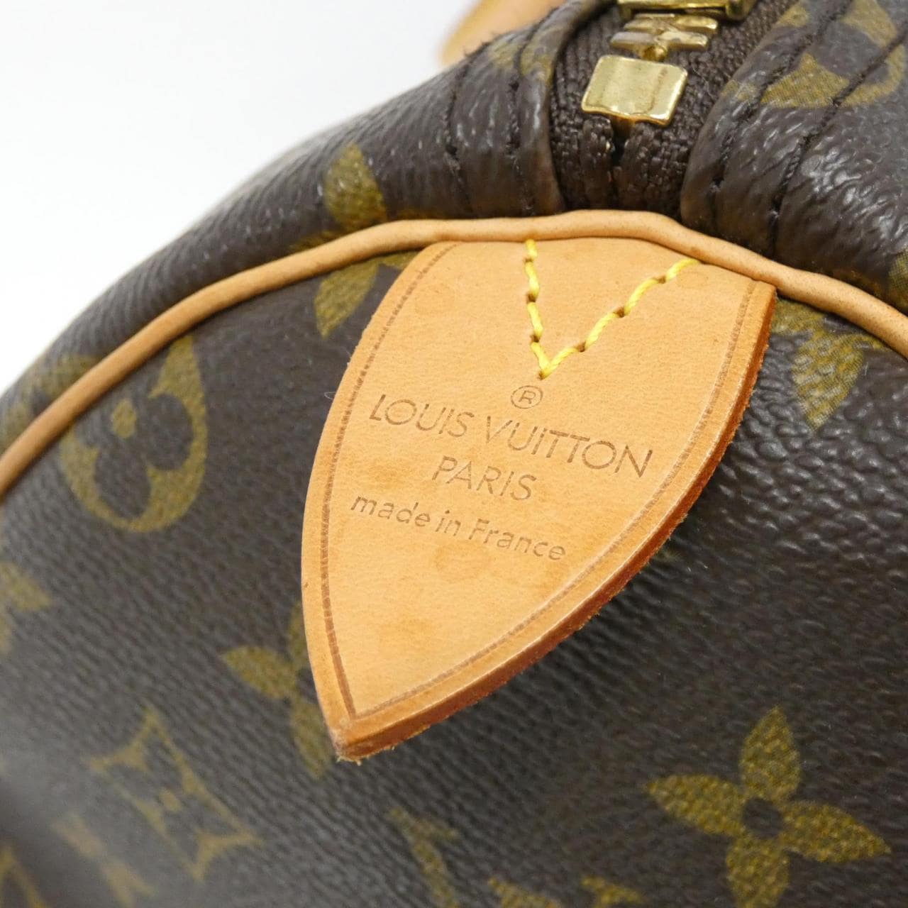 LOUIS VUITTON Keepall M41426 Boston Bag Monogram 黑色 Monogram 中古品A - 縮圖 4