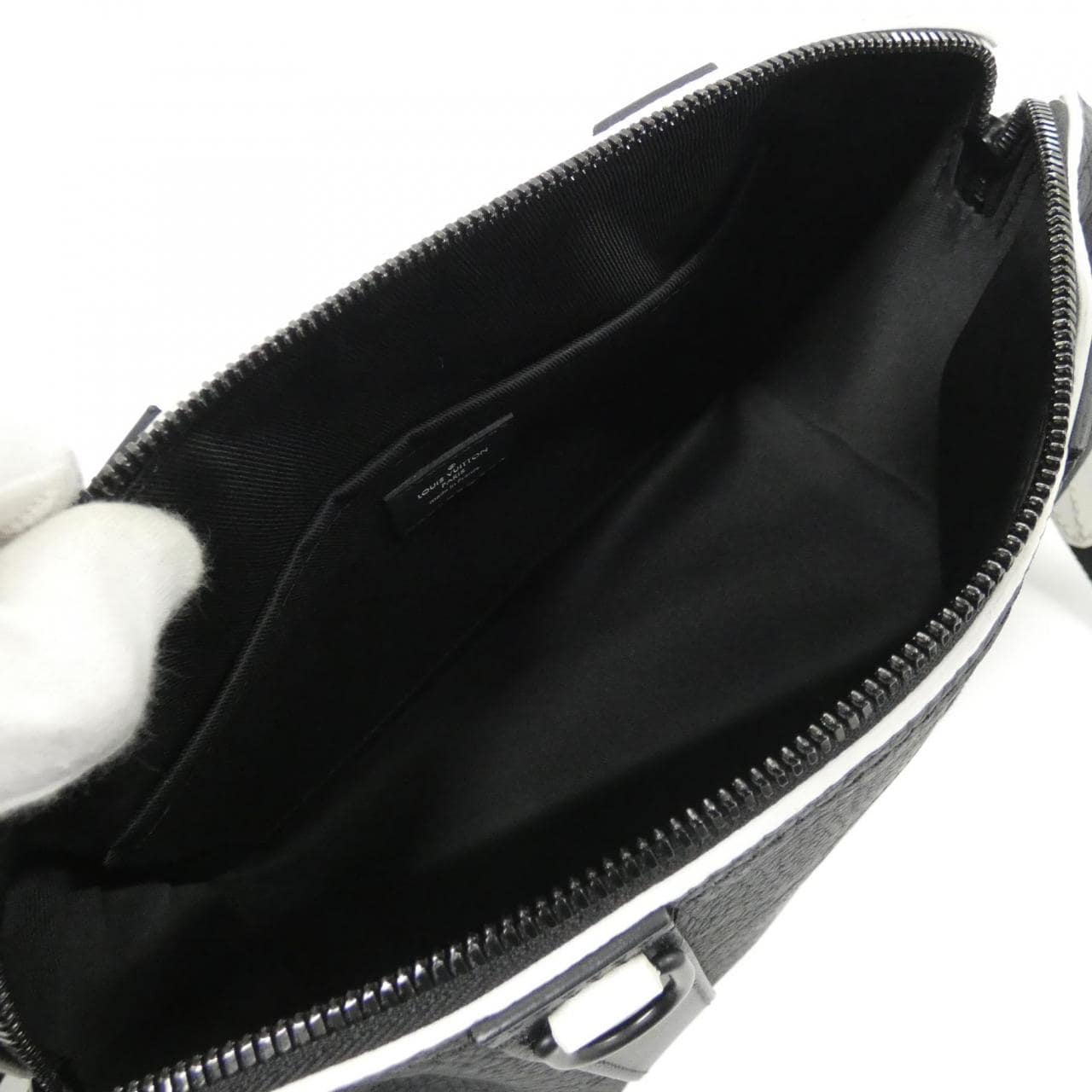 LOUIS VUITTON Keepall M21543 Shoulder Bag 黑色 中古品A - 縮圖 9