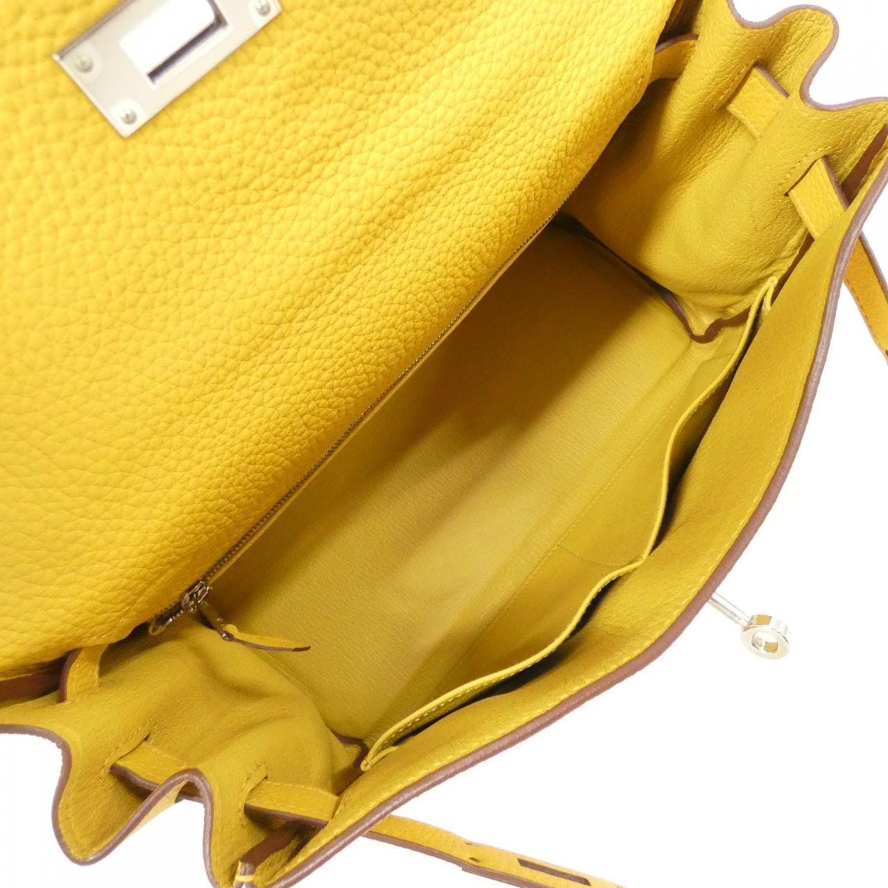 HERMES HERMÈS Kelly 076213CK Bag Togo 黑色 Togo 牛皮 中古品A - 縮圖 9