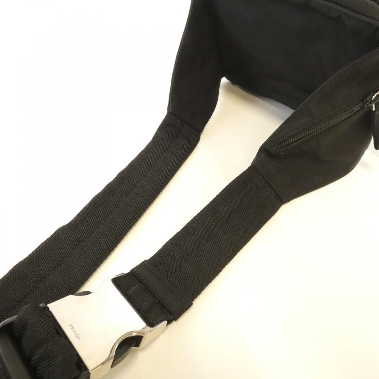 PRADA 2VL001 Belt Bag 黑色 中古品A - 縮圖 7