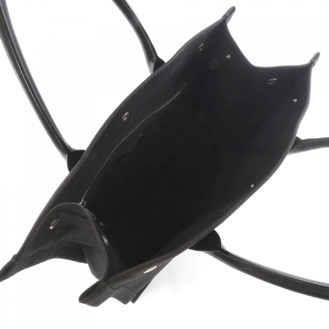 SAINT LAURENT 632539 96N9E Bag Canvas Black Canvas - Thumbnail 10