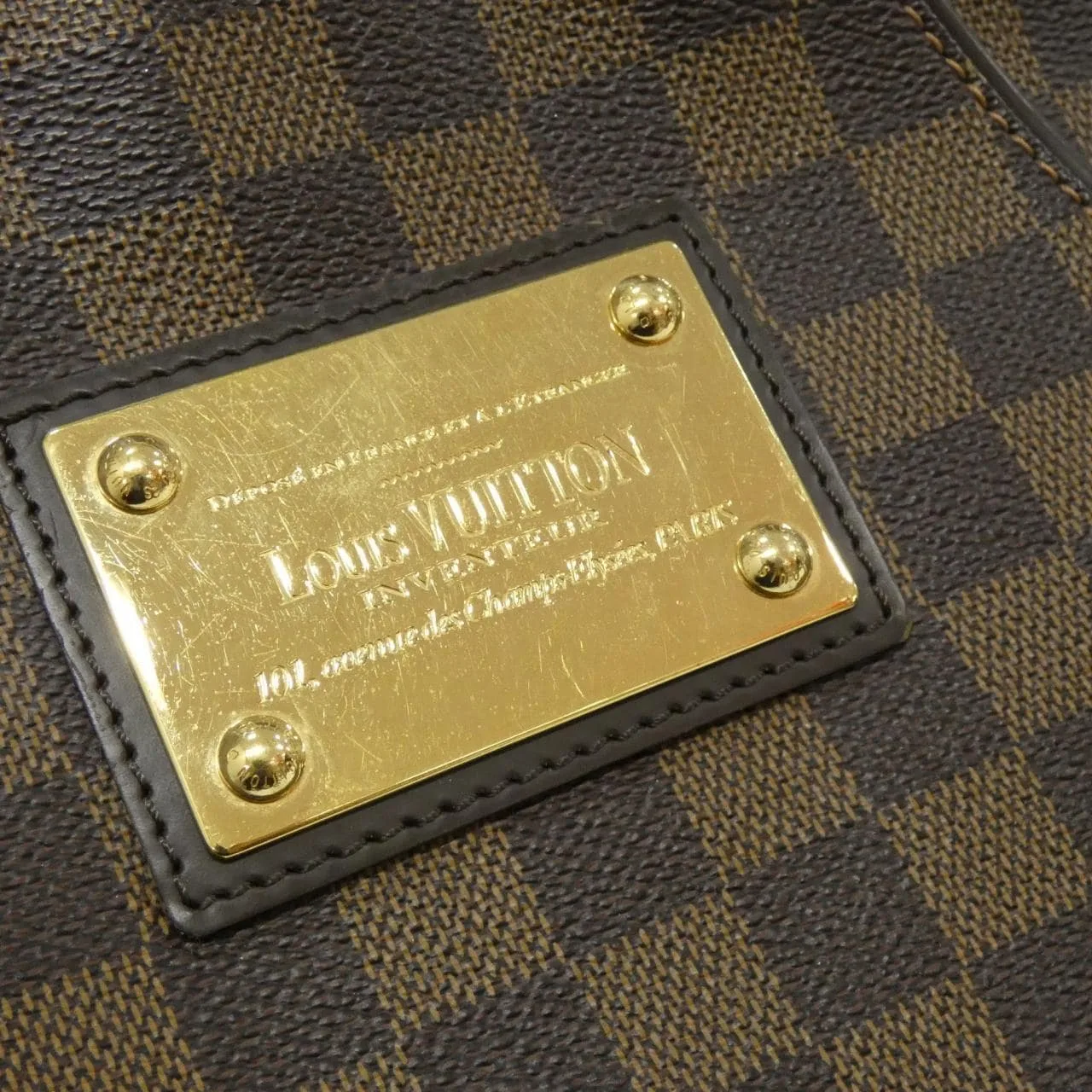 LOUIS VUITTON N48212 Shoulder Damier 黑色 Damier 中古品A - 縮圖 5