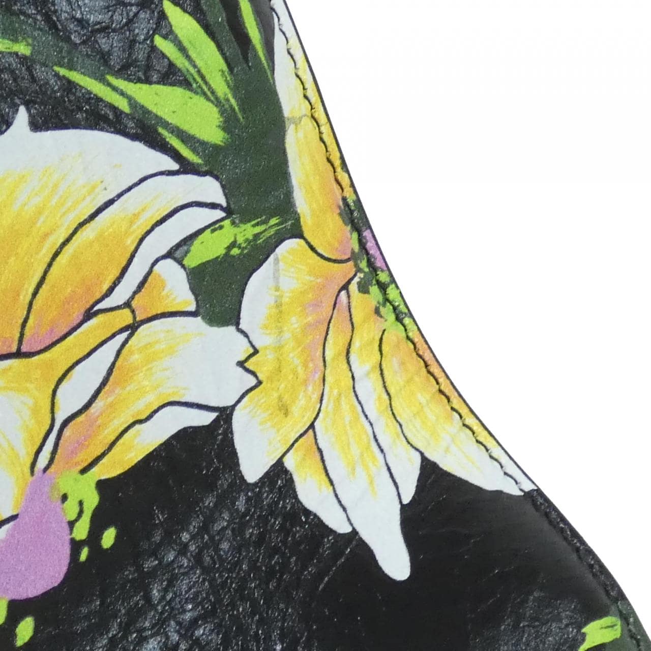 BALENCIAGA 766058 2AARS Shoulder Bag Leather Black Leather - Thumbnail 6