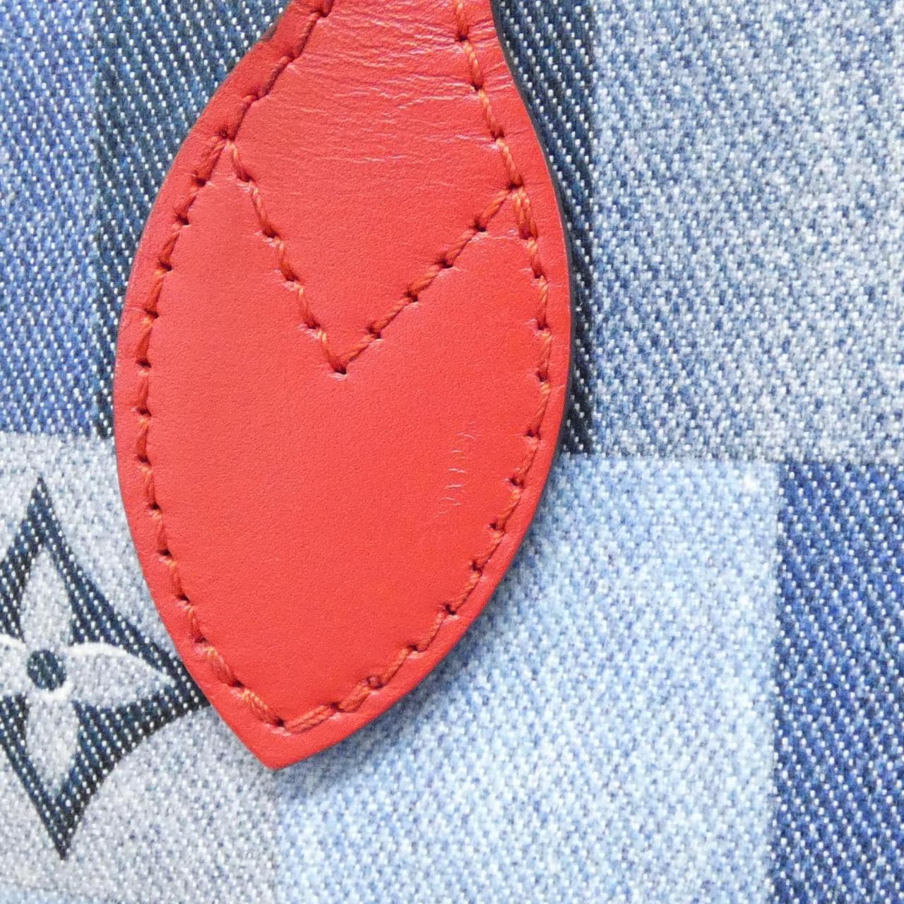 LOUIS VUITTON Neverfull M44981 Bag Monogram Rouge Monogram - Thumbnail 3