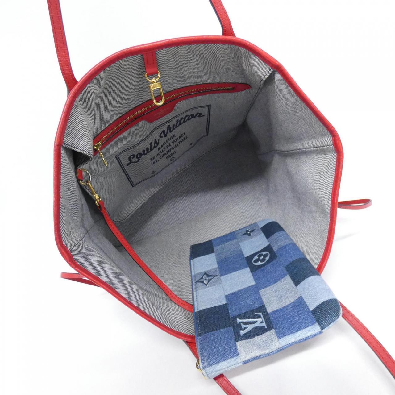 LOUIS VUITTON Neverfull M44981 Bag Monogram Rouge Monogram - Thumbnail 7