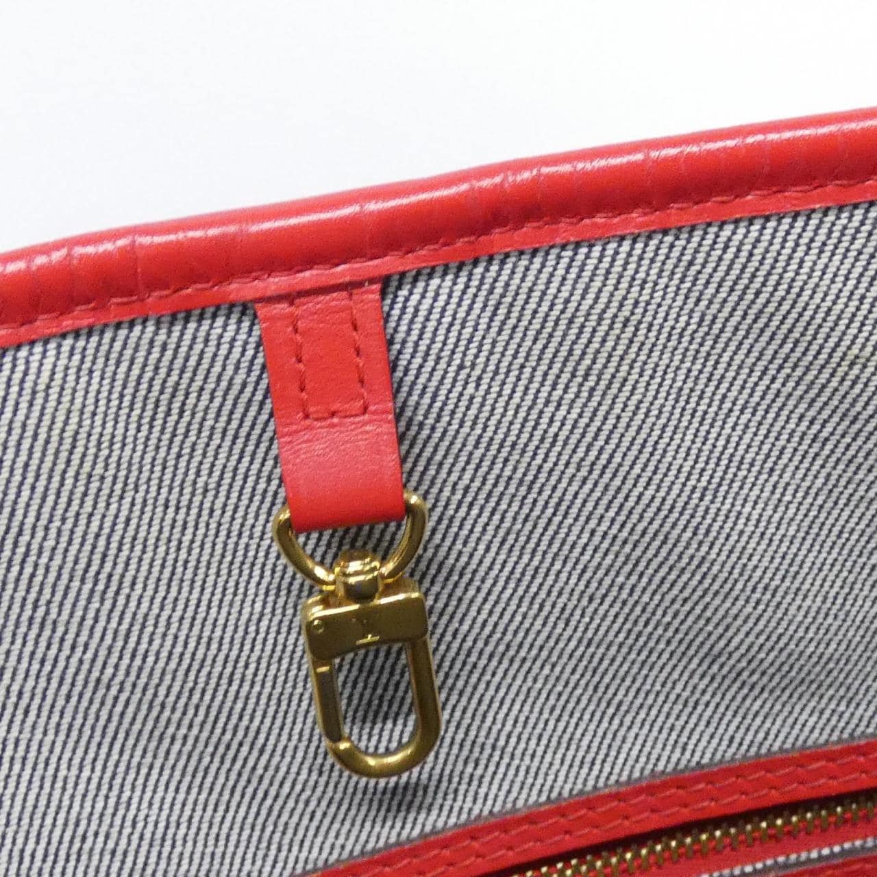 LOUIS VUITTON Neverfull M44981 Bag Monogram Rouge Monogram - Thumbnail 8