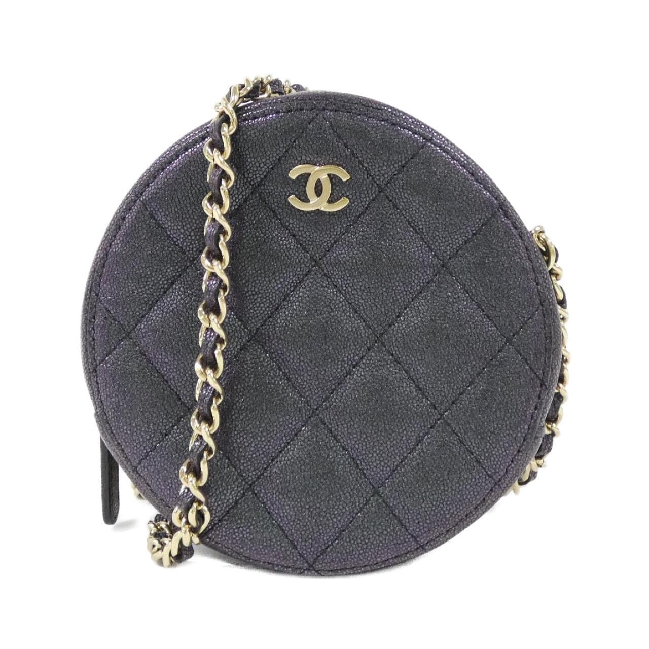 CHANEL Timeless Classic AP0366 Shoulder Grained Calfskin Black