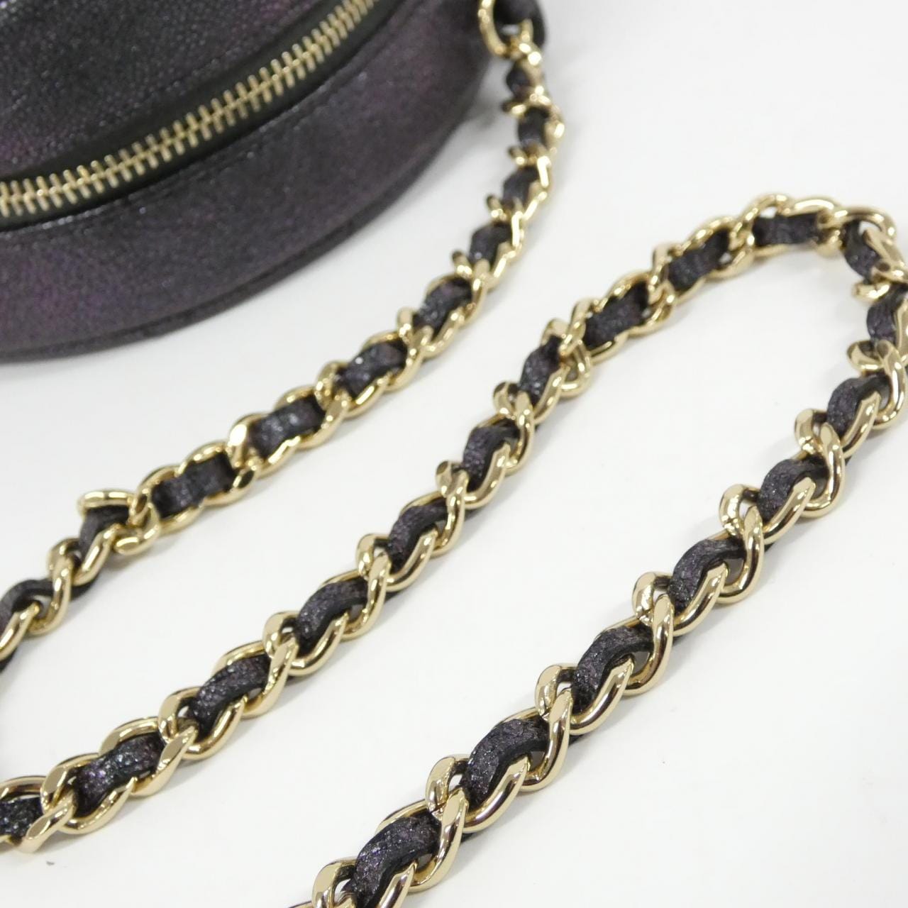 CHANEL Timeless Classic AP0366 Shoulder Grained Calfskin 黑色 荔枝紋牛皮 中古品A - 縮圖 6