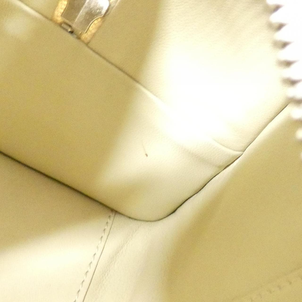 LOEWE Amazona Bag Crocodile Beige Crocodile Rank B - Thumbnail 9