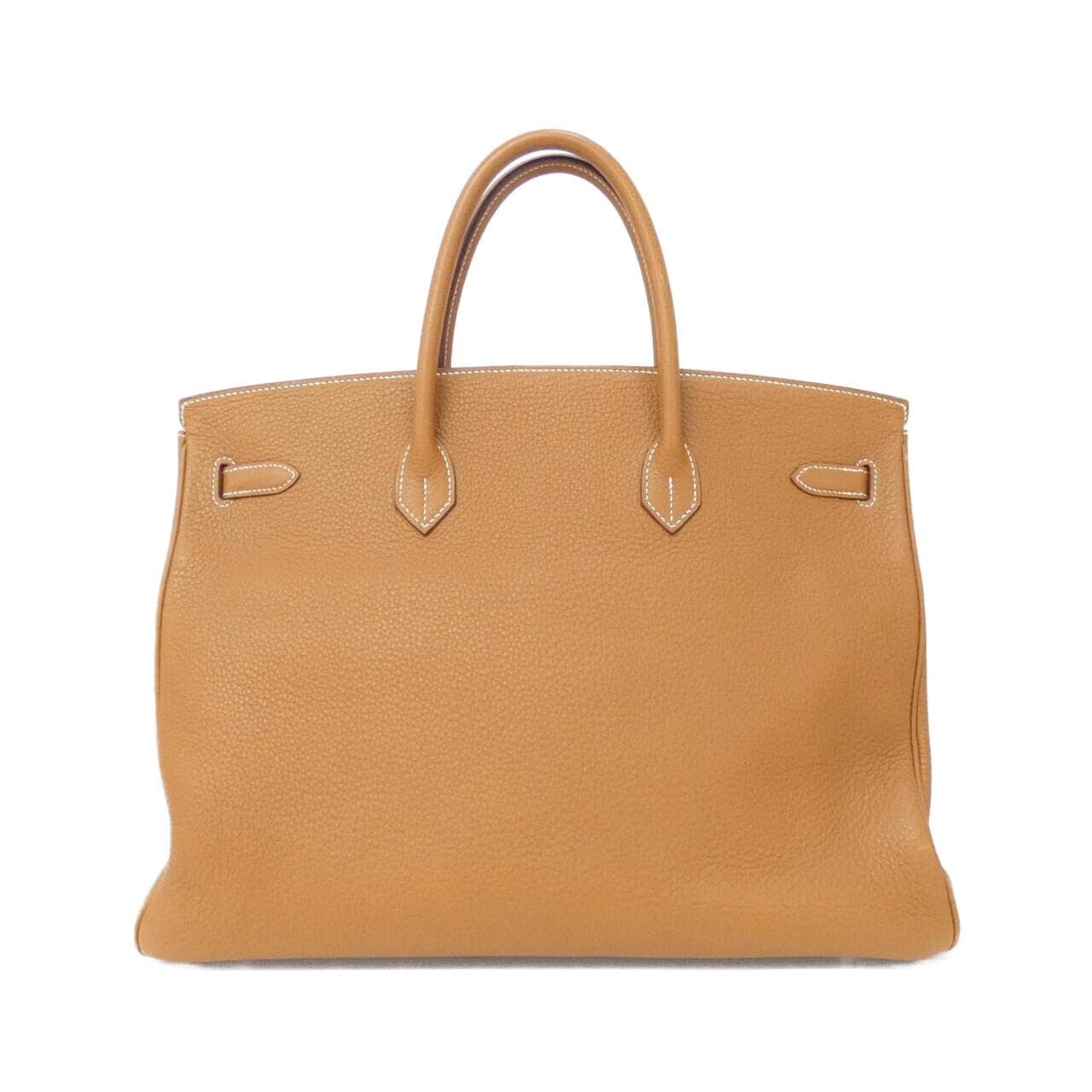 HERMES HERMÈS Birkin 026785CK Bag Clemence Gold Clemence Leather - Thumbnail 2