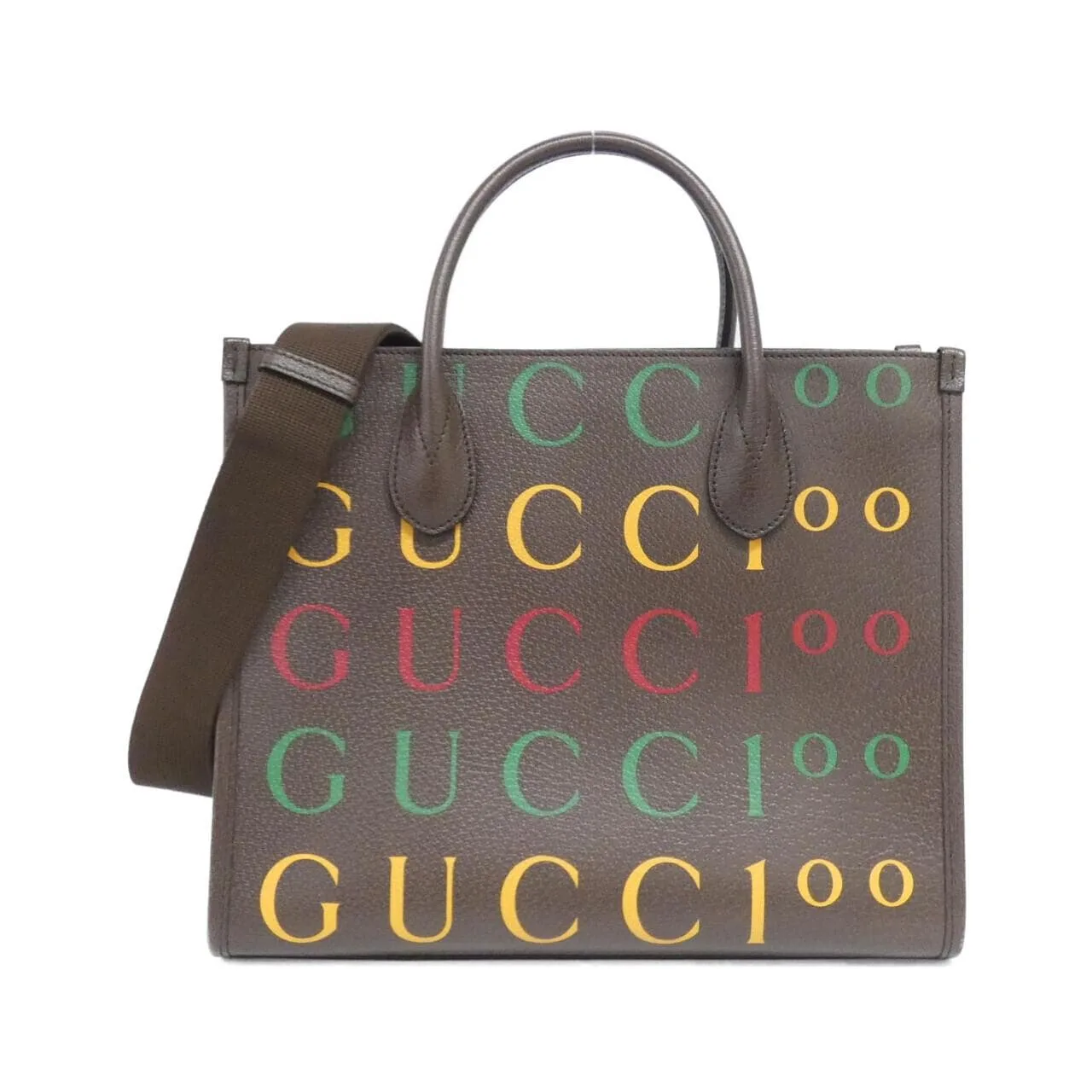 GUCCI 680956 ULGBT Handbag Leather