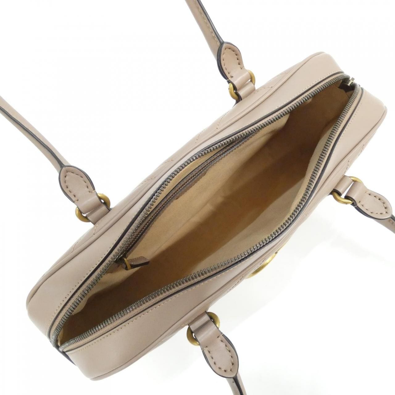 GUCCI 795218 AABZB Shoulder Bag Leather 黑色 皮革 中古品A - 縮圖 6