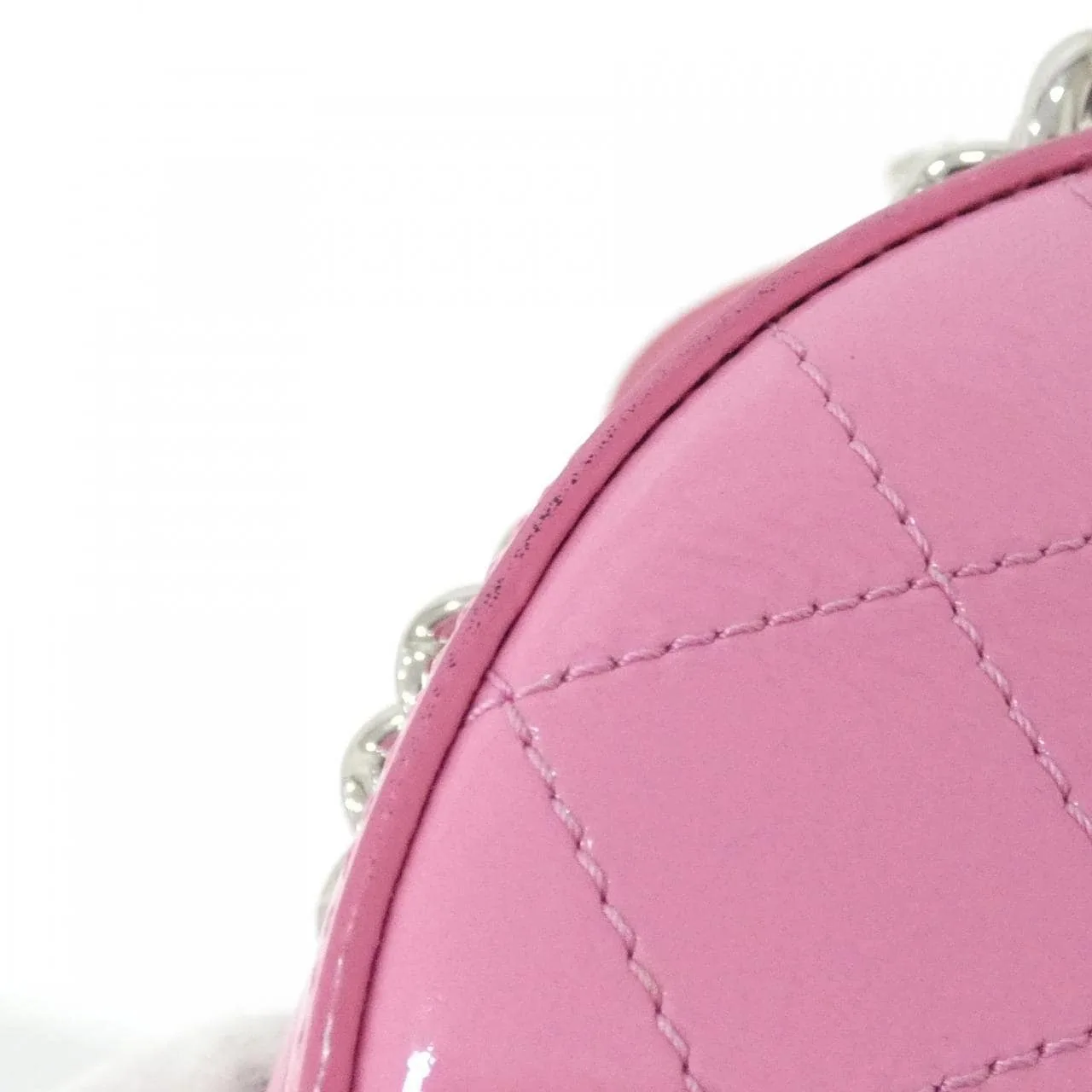 CHANEL 91946 Handbag Patent Leather Pink Patent Leather - Thumbnail 6