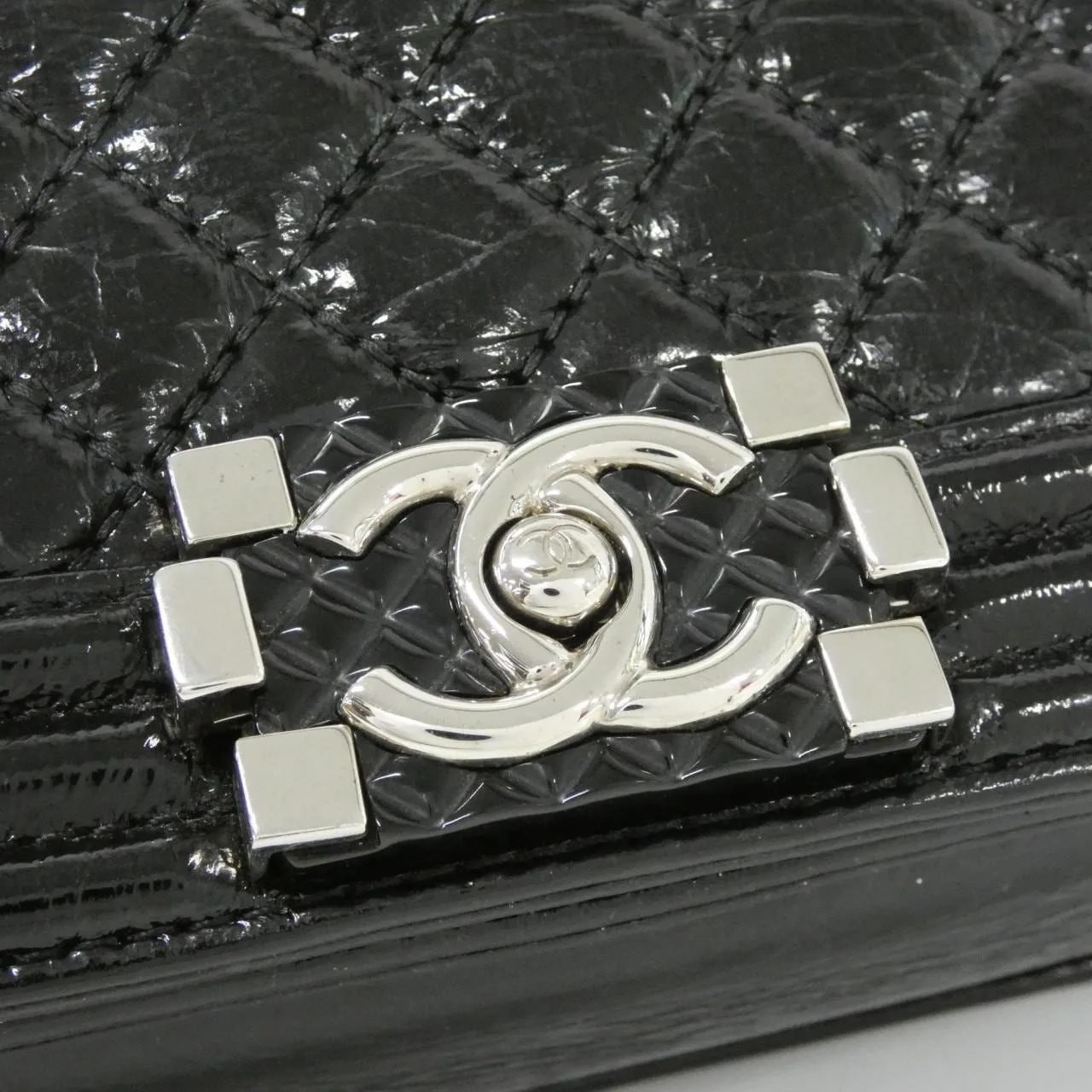 CHANEL Boy Chanel 67085 Shoulder Black - Thumbnail 5