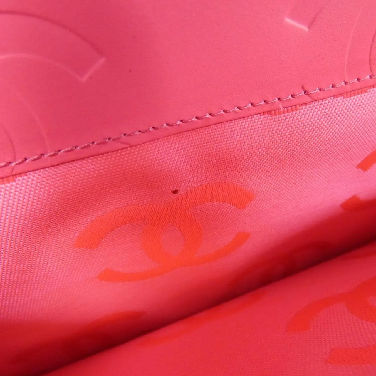 CHANEL Cambon 48660 Wallet Patent Leather Black Patent Leather Rank A - Thumbnail 10