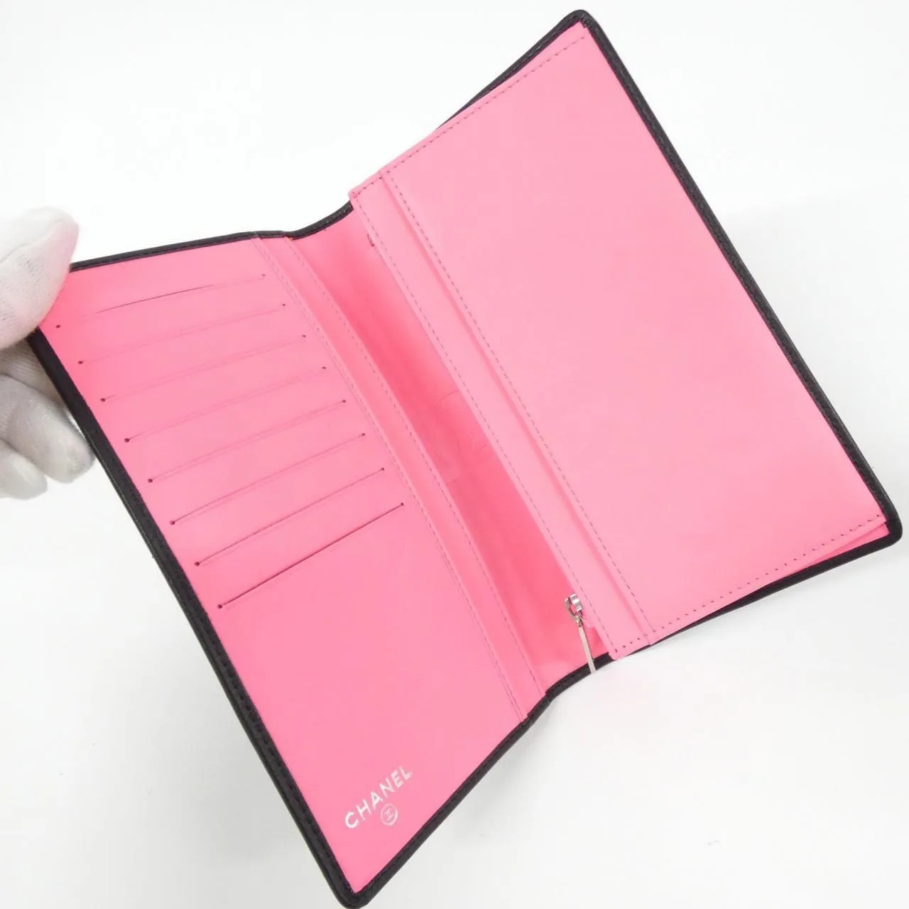 CHANEL Cambon 26717 Wallet Black Rank A - Thumbnail 4