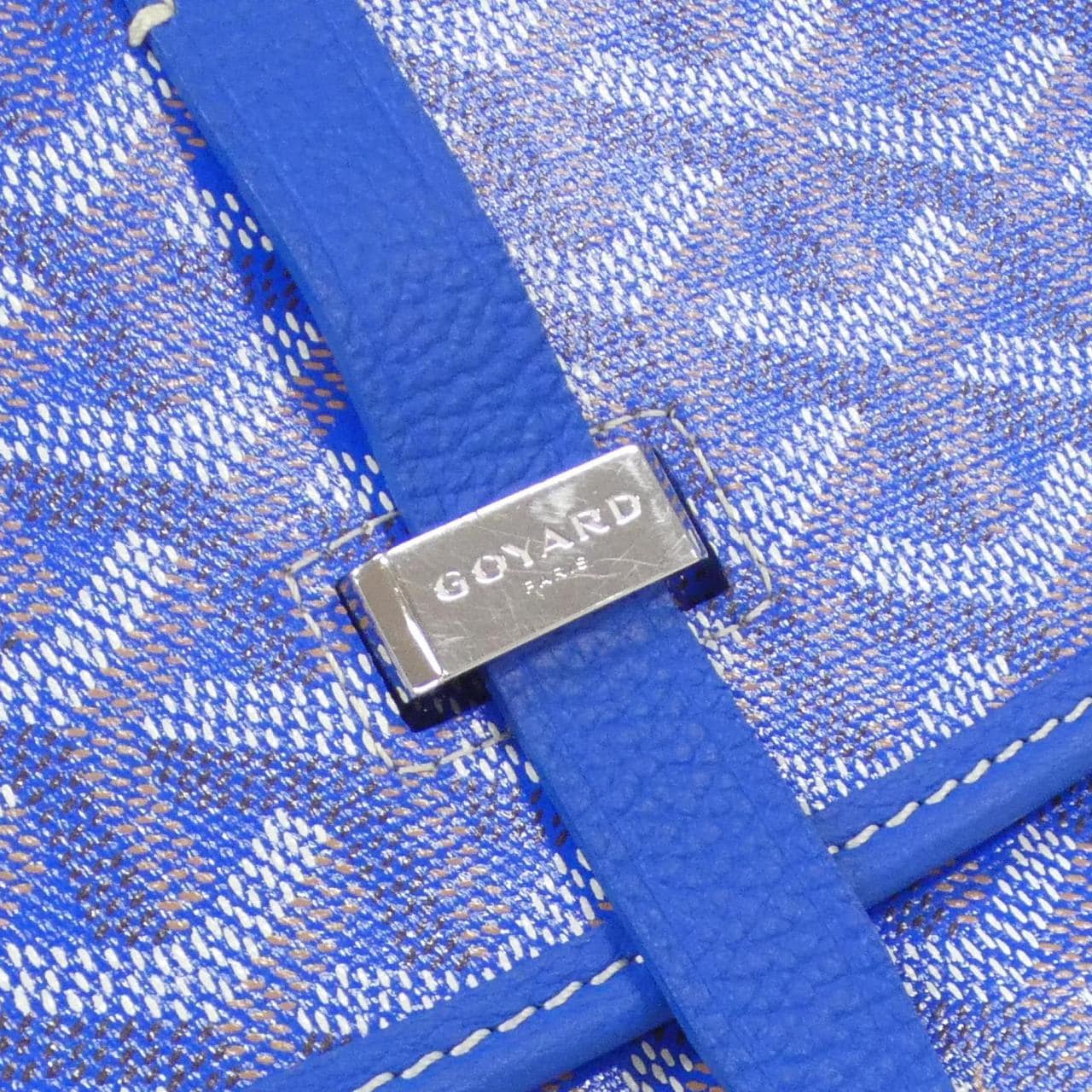 GOYARD Shoulder Bag Canvas 黑色 帆布 中古品A - 縮圖 4