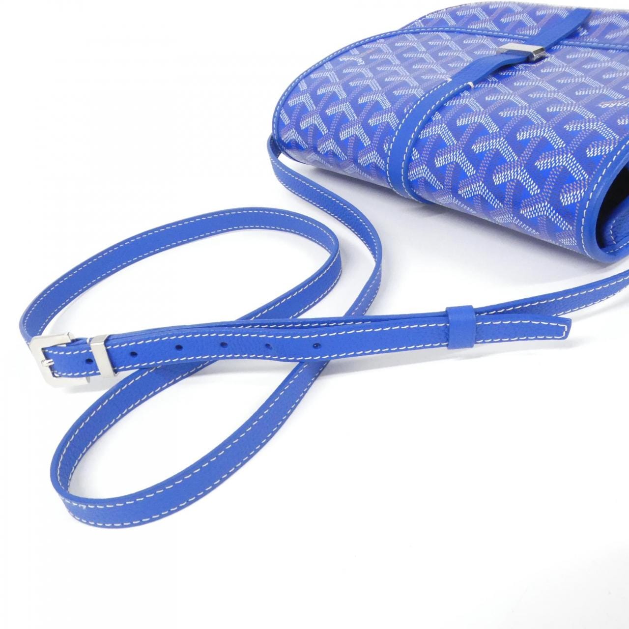 GOYARD Shoulder Bag Canvas 黑色 帆布 中古品A - 縮圖 5