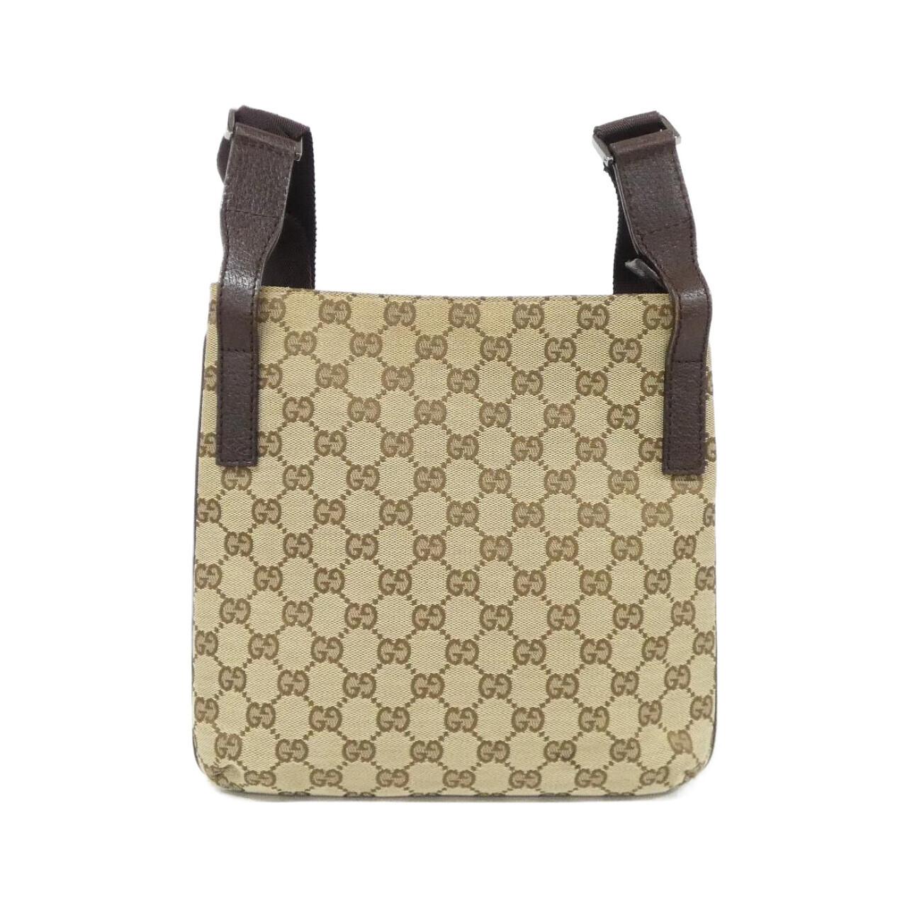 GUCCI 122793 Shoulder Bag Canvas Beige Canvas Rank B - Thumbnail 2