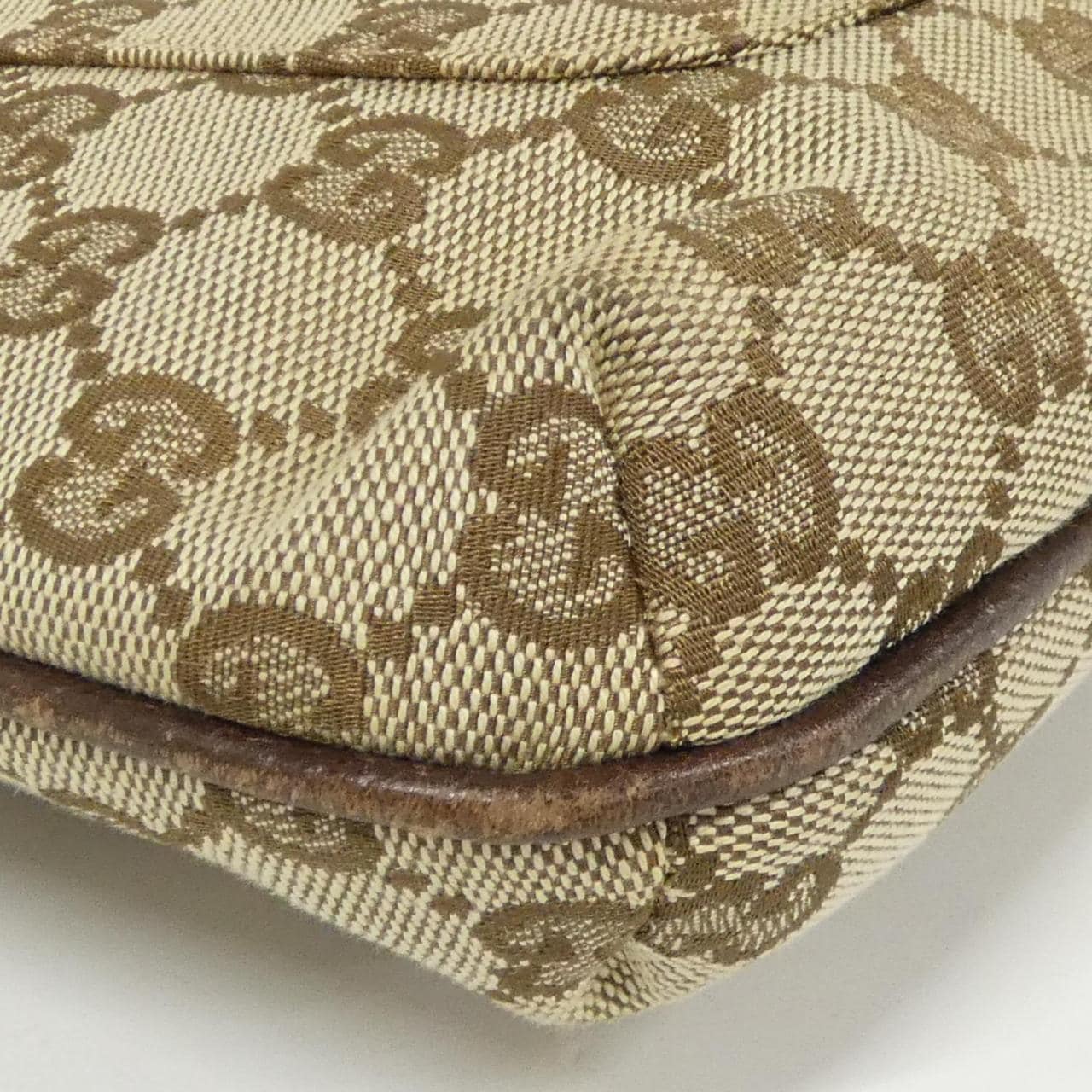 GUCCI 122793 Shoulder Bag Canvas Beige Canvas Rank B - Thumbnail 3